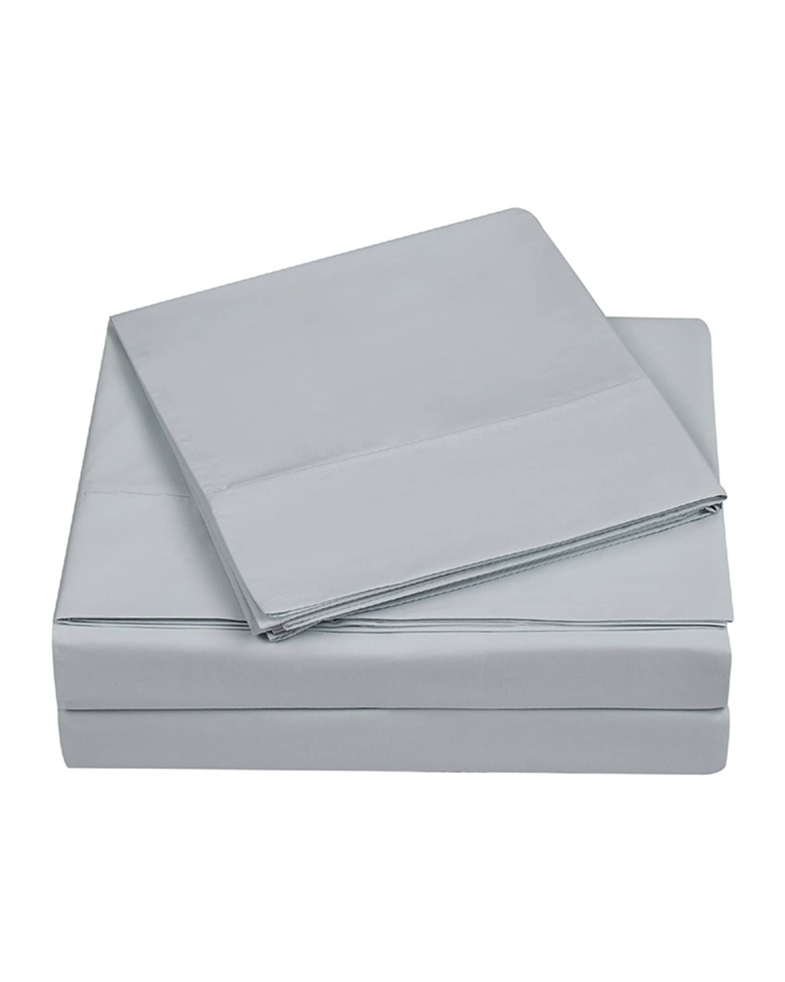 3-Piece 400-Thread Count Percale Twin Sheet Set 0