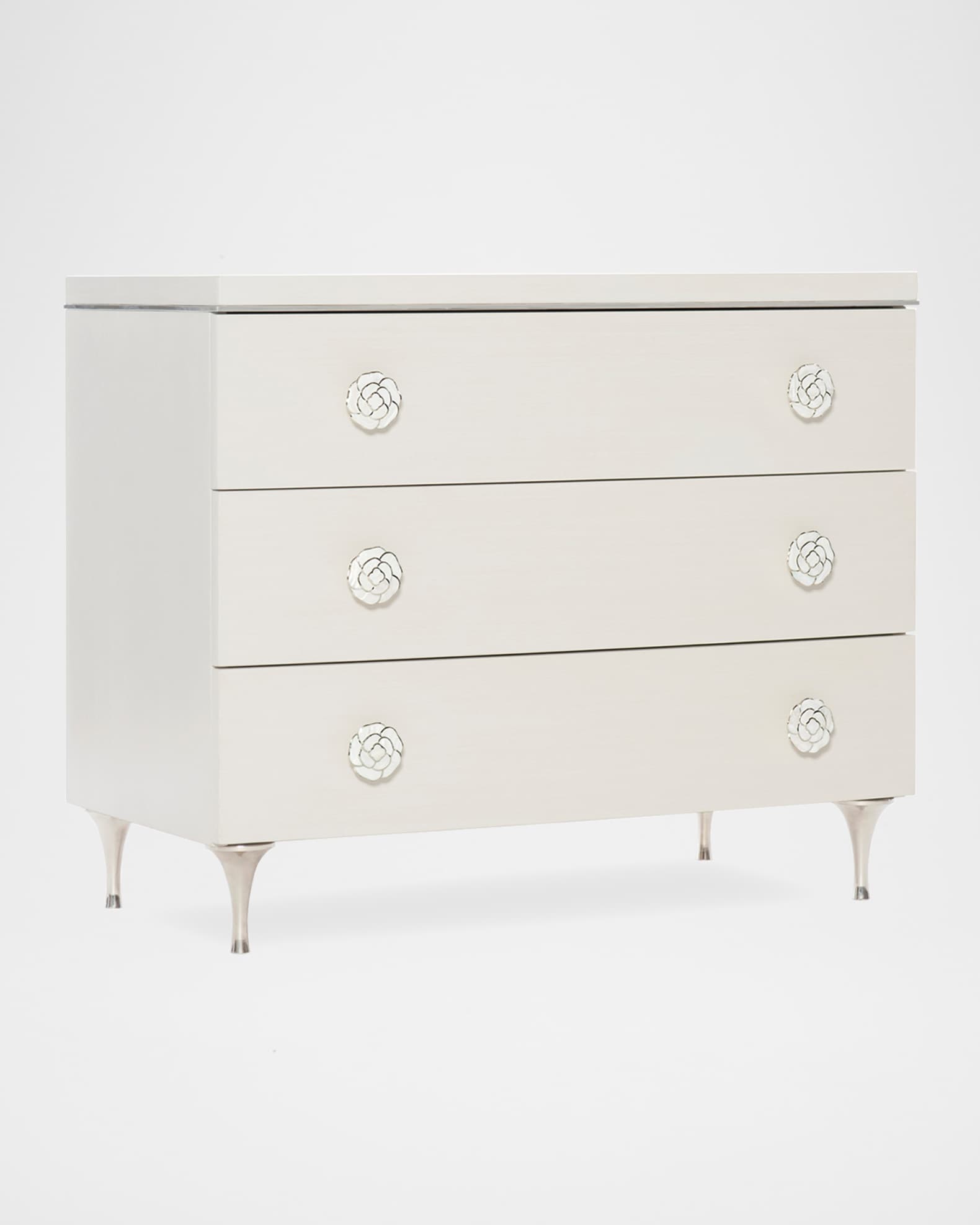 Silhouette 3-Drawer Nightstand 0