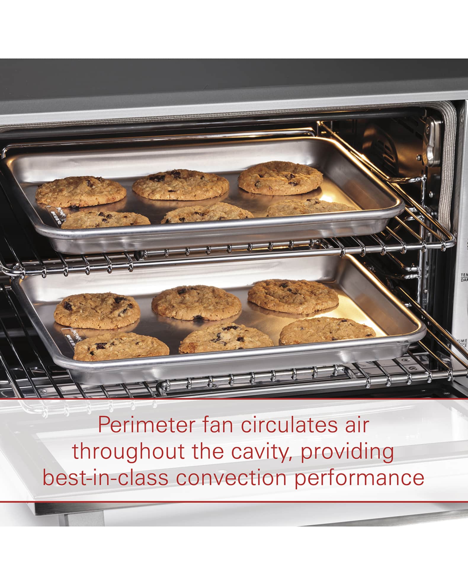 Wolf Gourmet Elite Countertop Convection Oven with Stainless Steel Knob