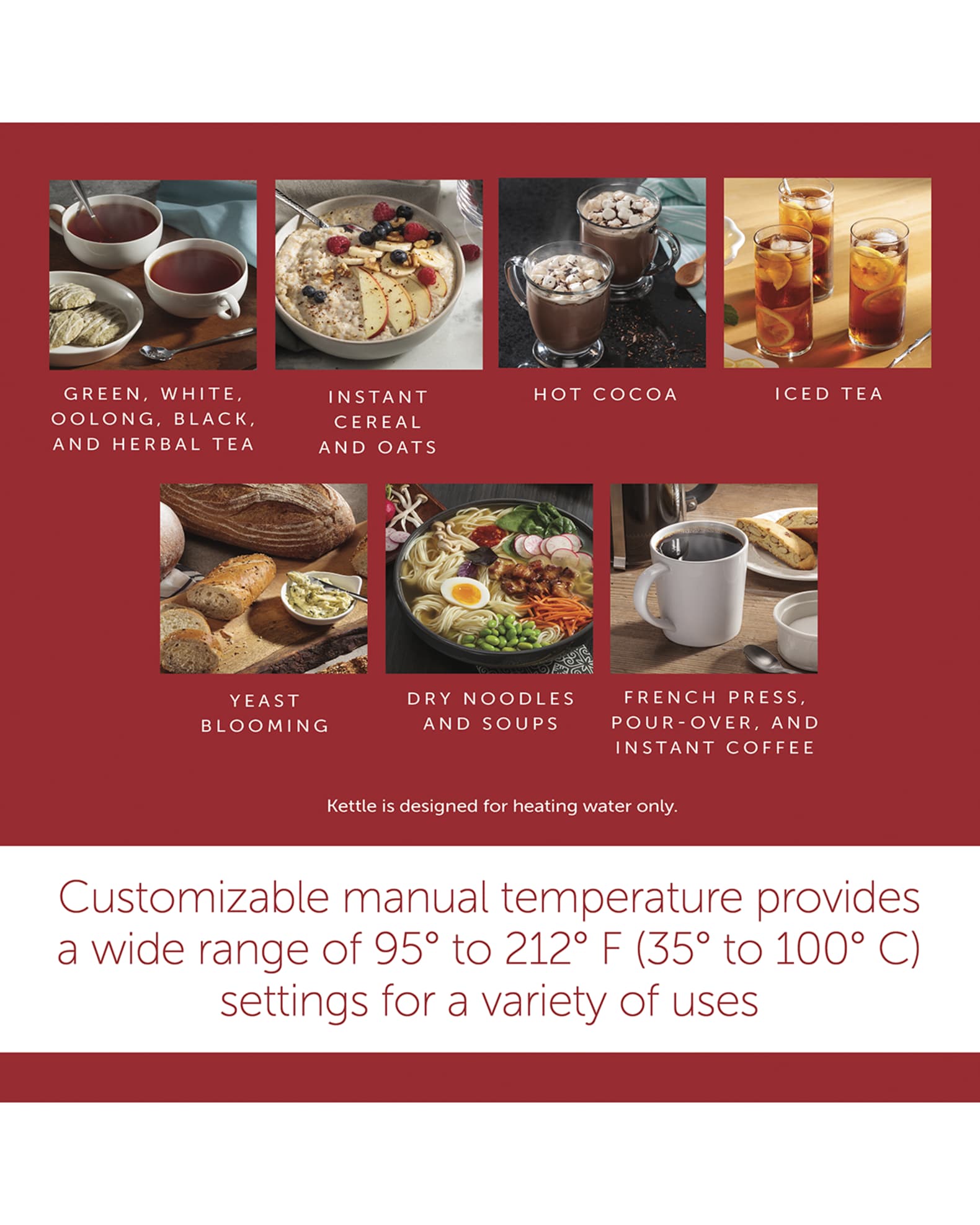 Wolf Gourmet True Temperature Electric Kettle Neiman Marcus