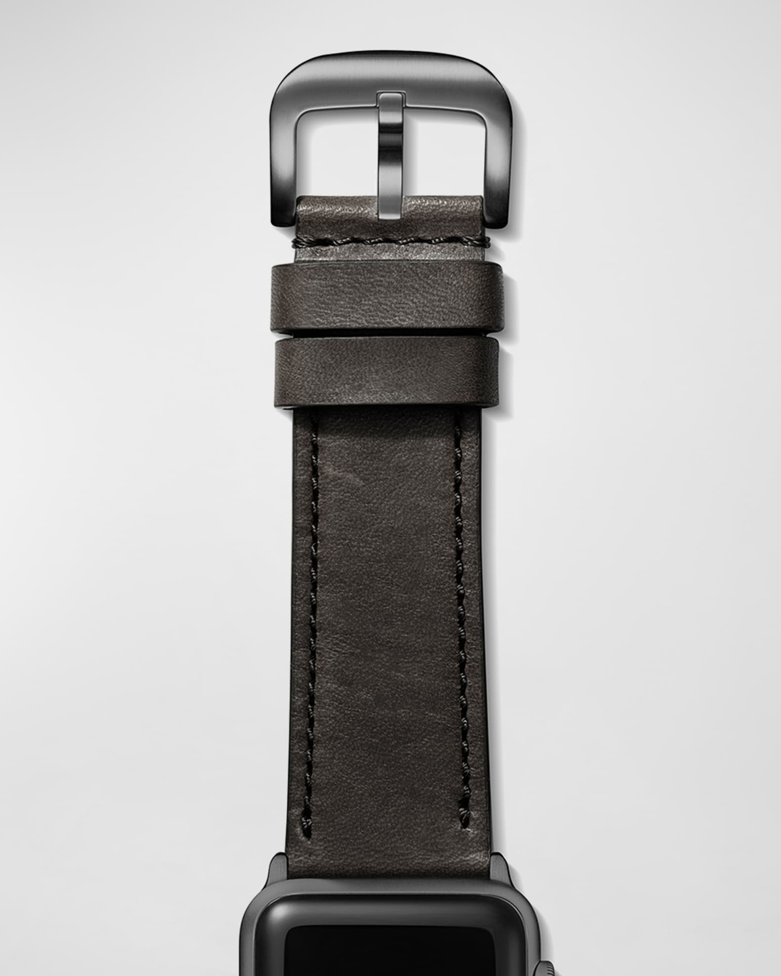 Shinola Men's 24mm Grizzly Leather Strap for Apple Watch