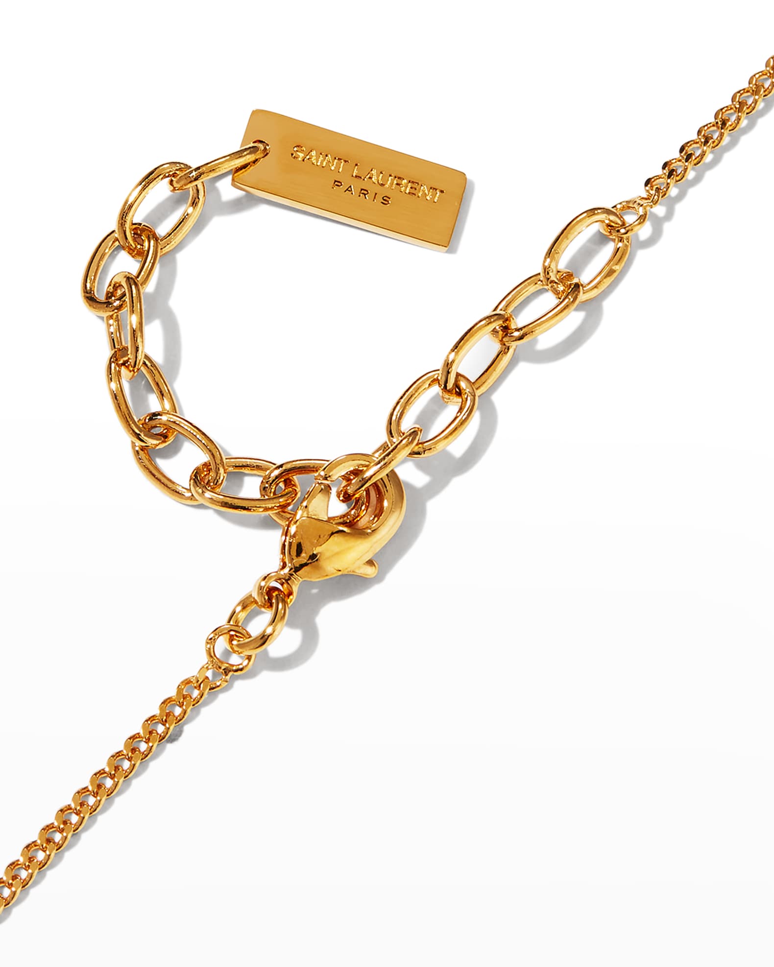 Saint Laurent 'Monogram' Necklace, Women's Jewelery