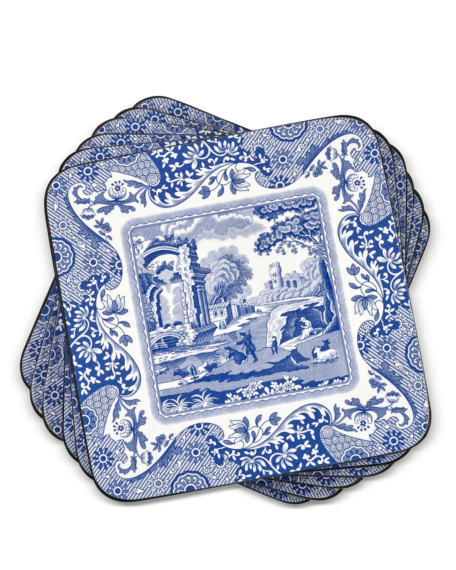 Spode Blue Italian Coasters, Set of 6 | Neiman Marcus