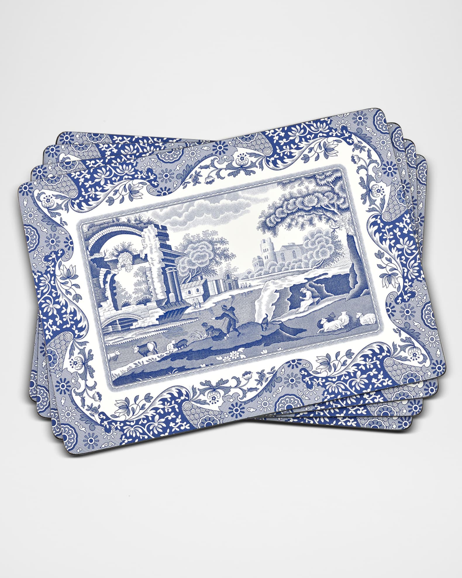 Spode Blue Italian Placemats, Set of 4 Neiman Marcus