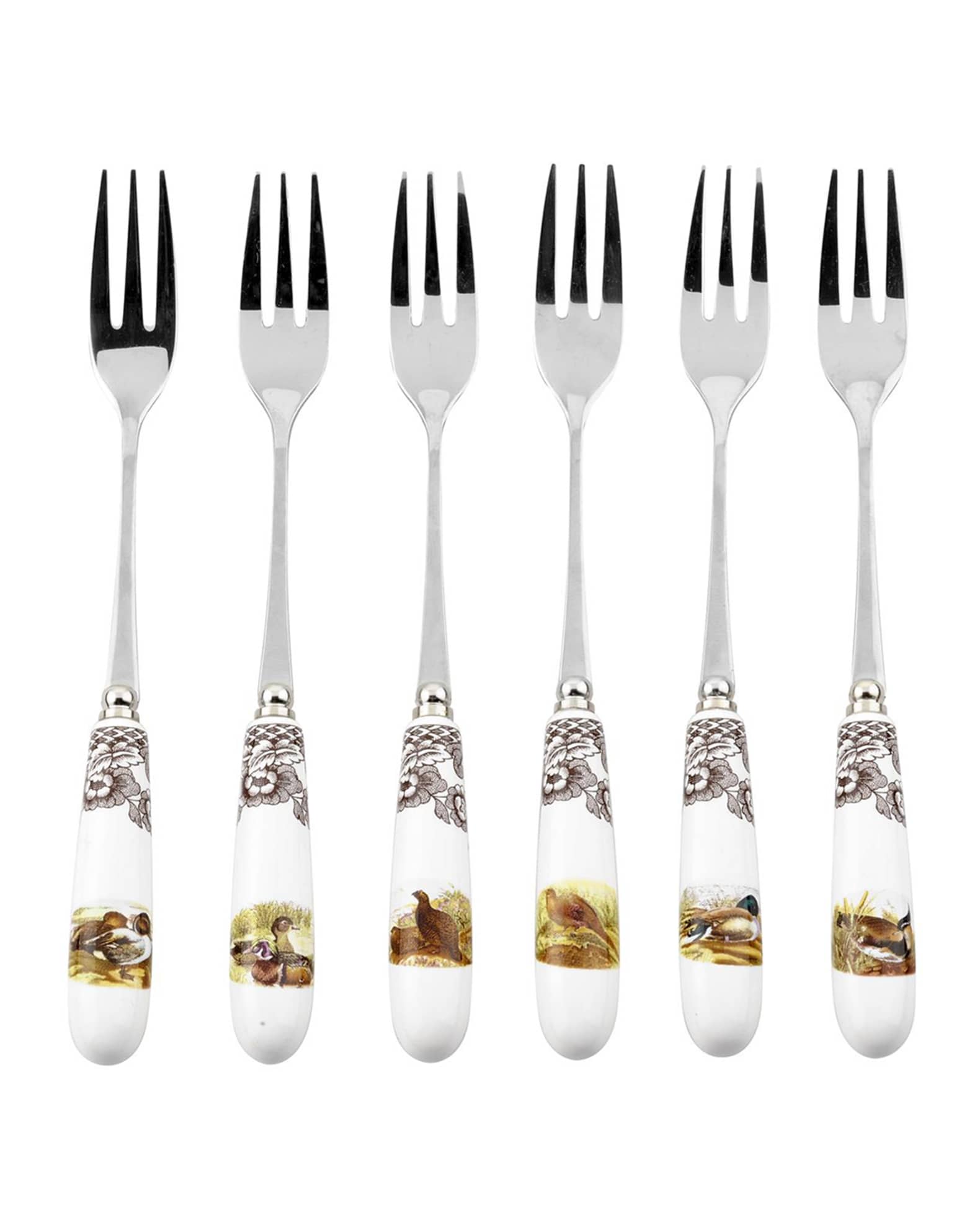 Spode Woodland Pastry Forks, Set of 6 Neiman Marcus