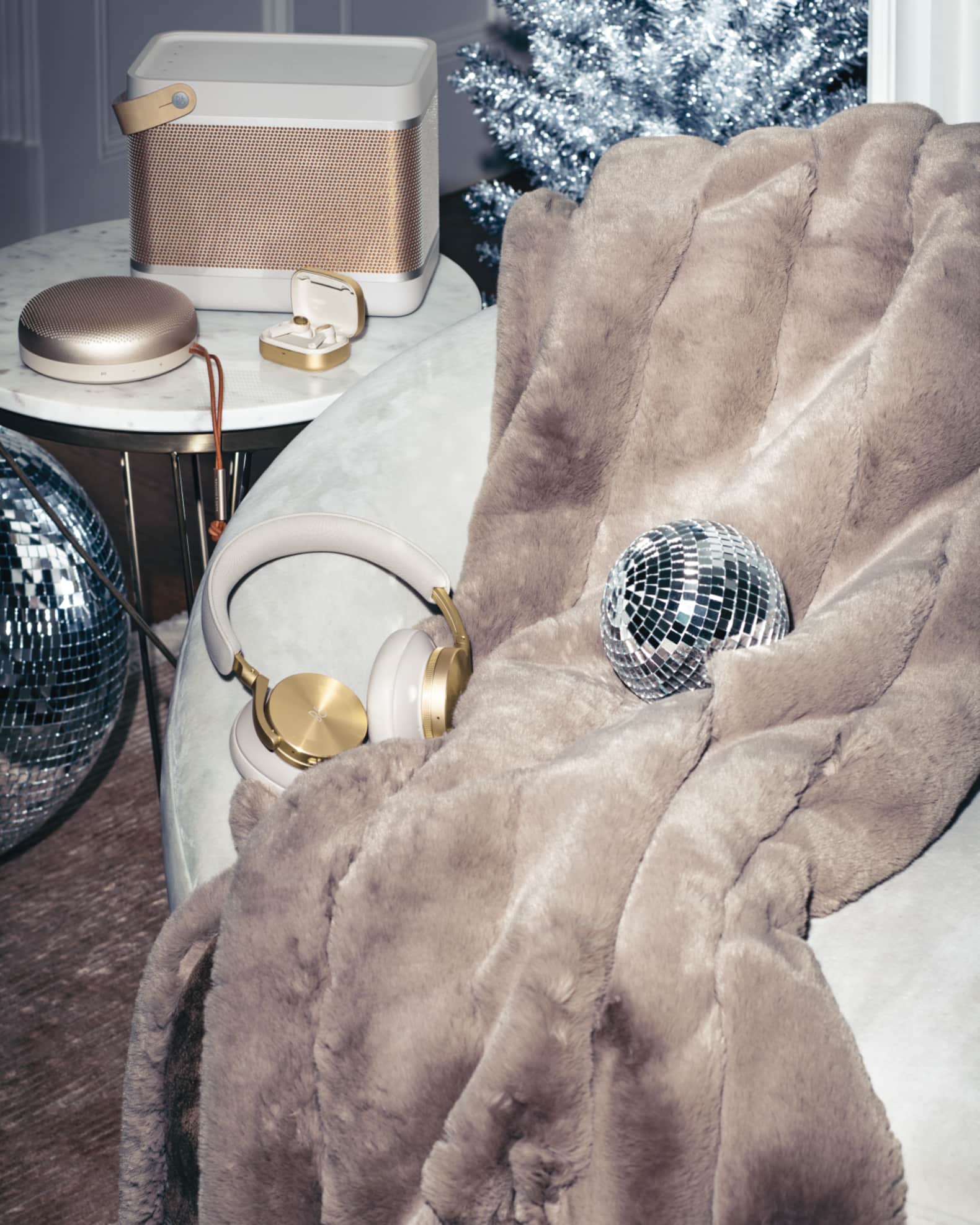 Fabulous Furs Posh Faux Fur Throw Blanket Neiman Marcus