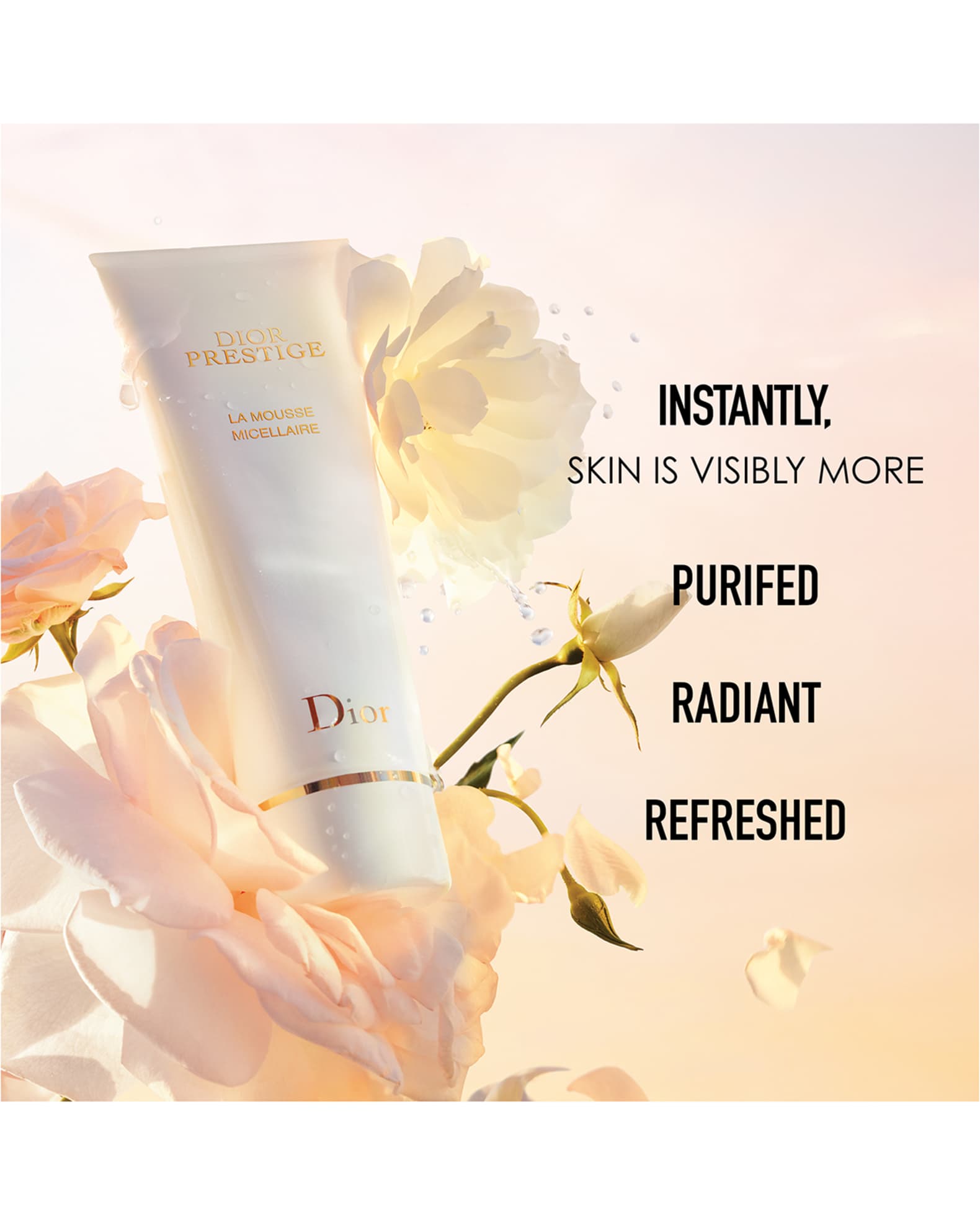Dior face wash top