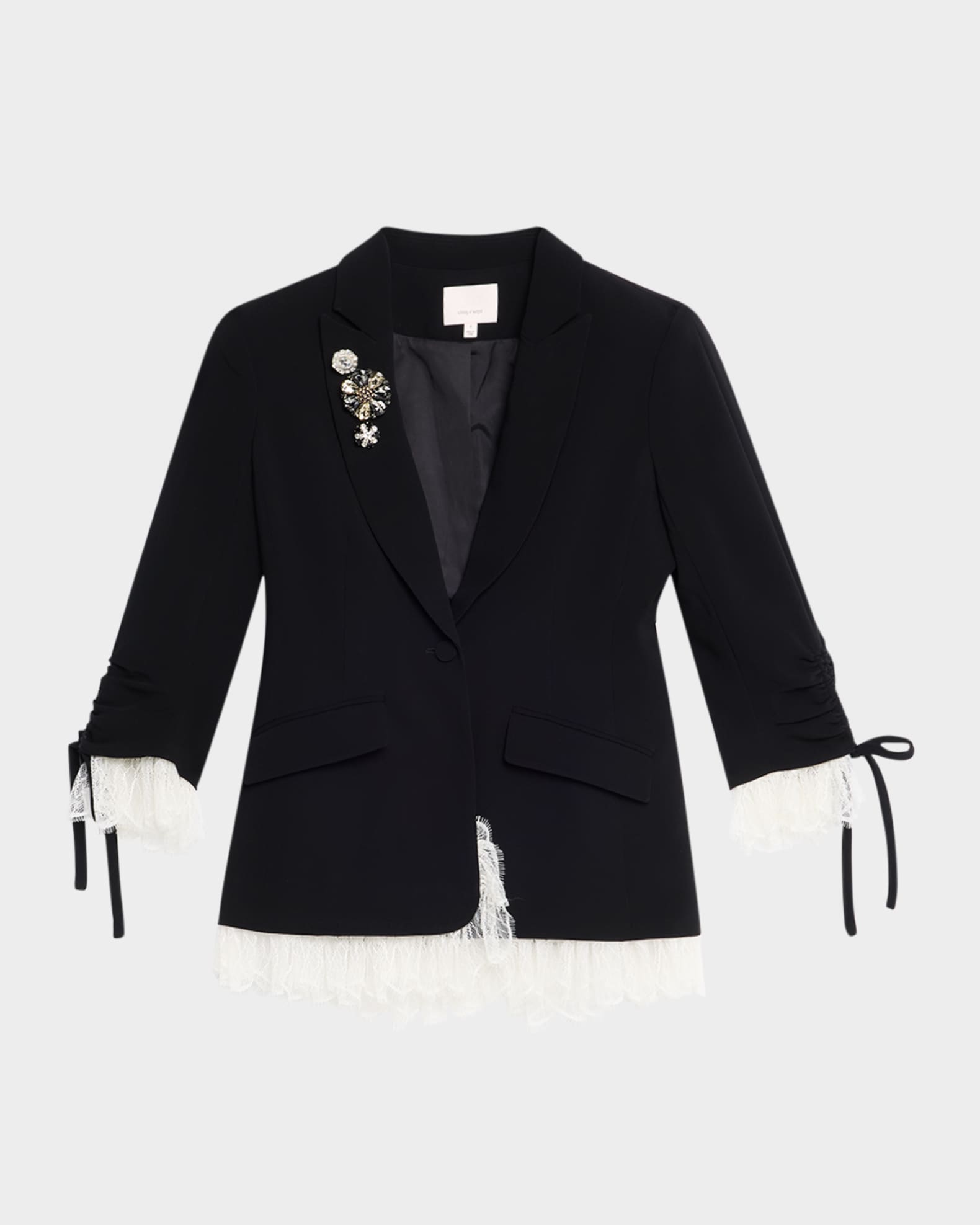 Roxie Blazer w/ Lace 0