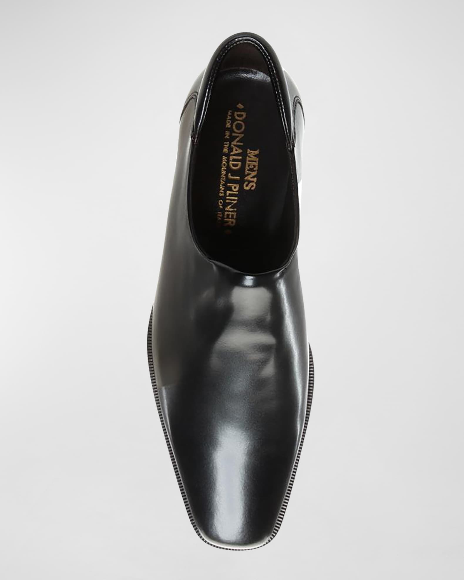 Donald Pliner Men's Rex Leather Slip-Ons | Neiman Marcus