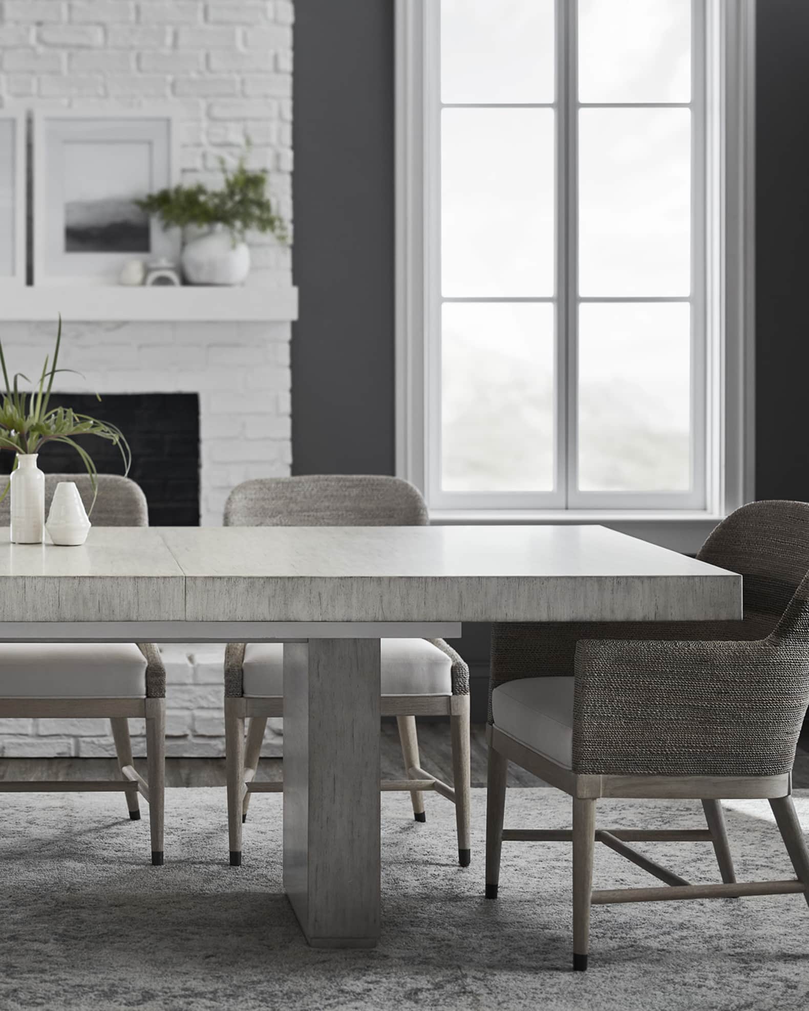 Broderick circular dining set with 4 chairs shop