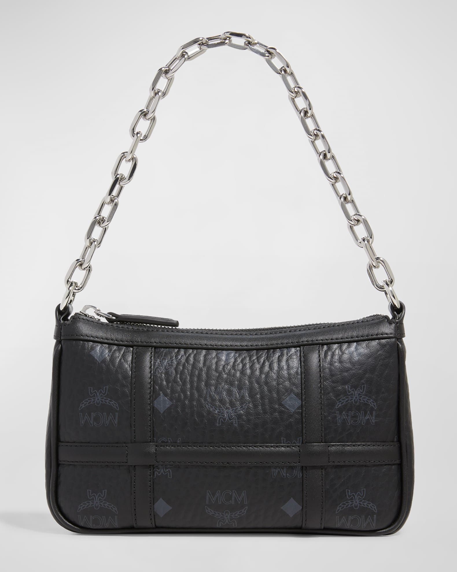 delmy shoulder bag in visetos