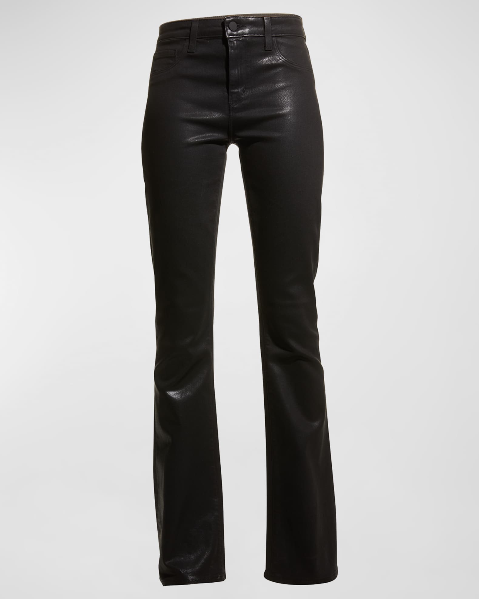 L'Agence Selma High-Rise Sleek Baby Boot Jeans | Neiman Marcus