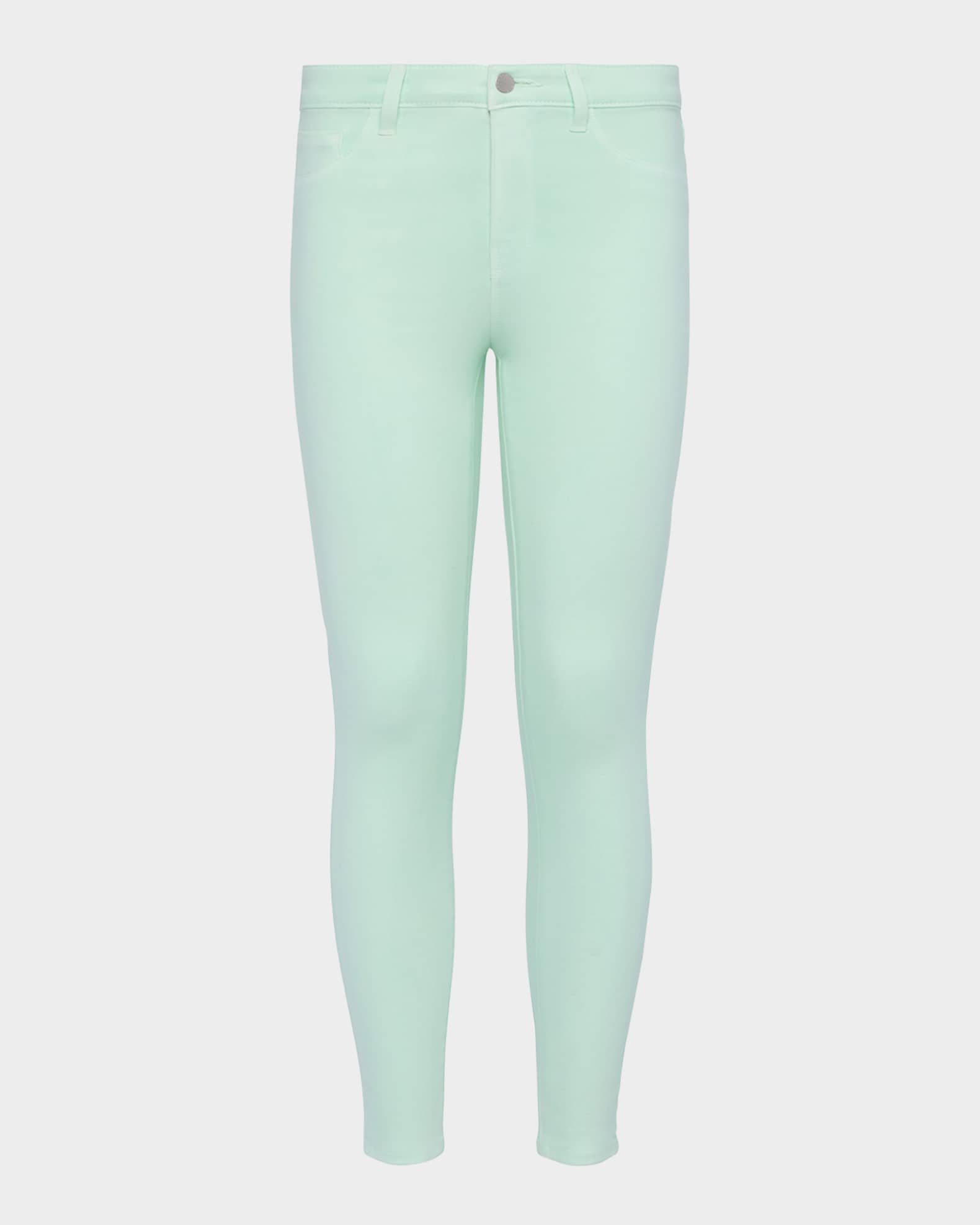 Margot High-Rise Coated Skinny Jeans 0