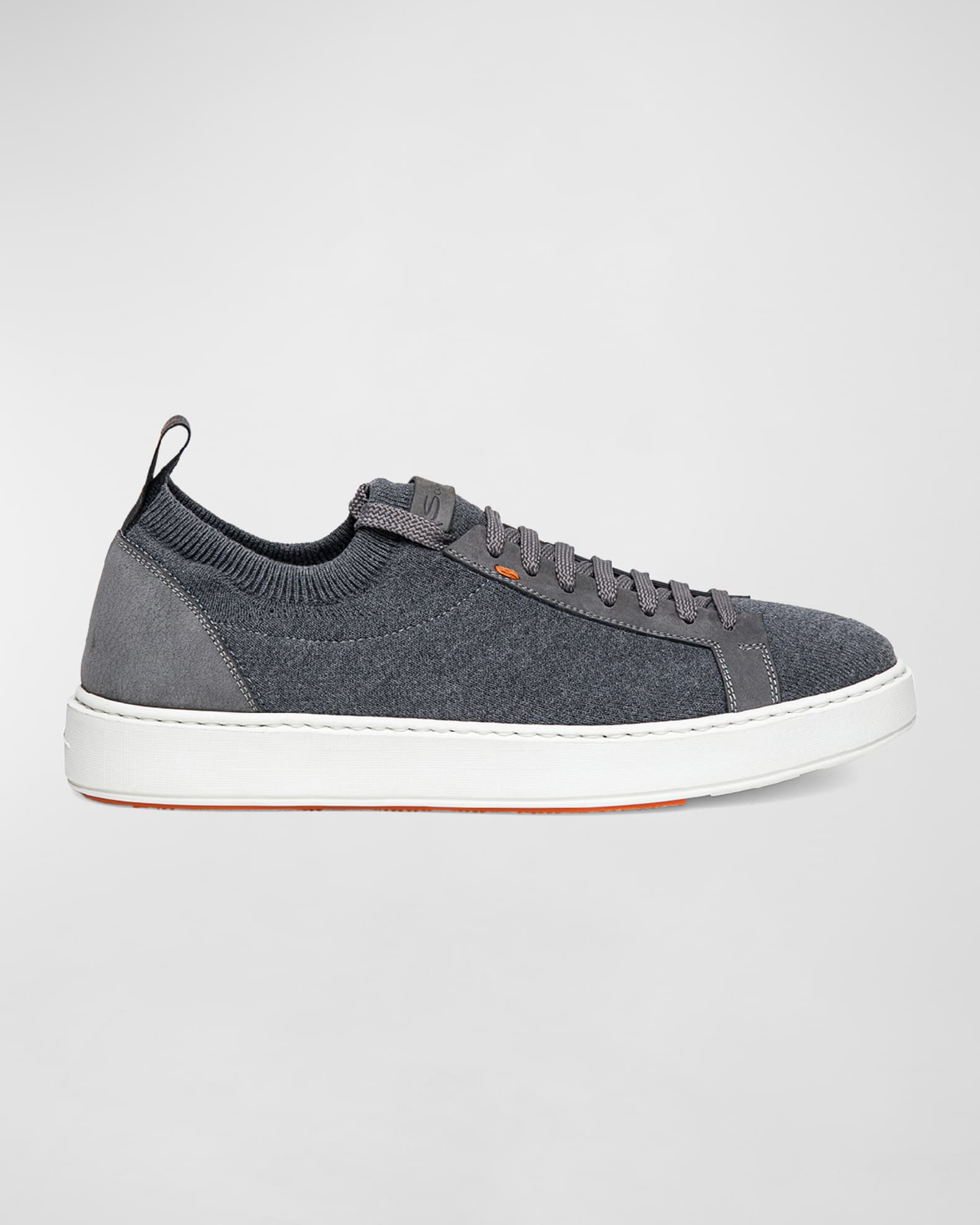 Santoni Daftest Sneaker in Grey Men's 9