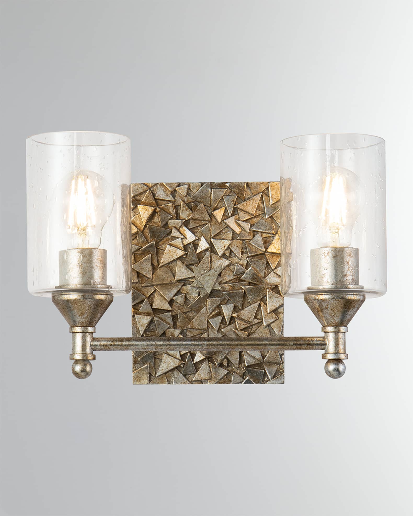 Mosaic 2-Light Bath Vanity Light 0