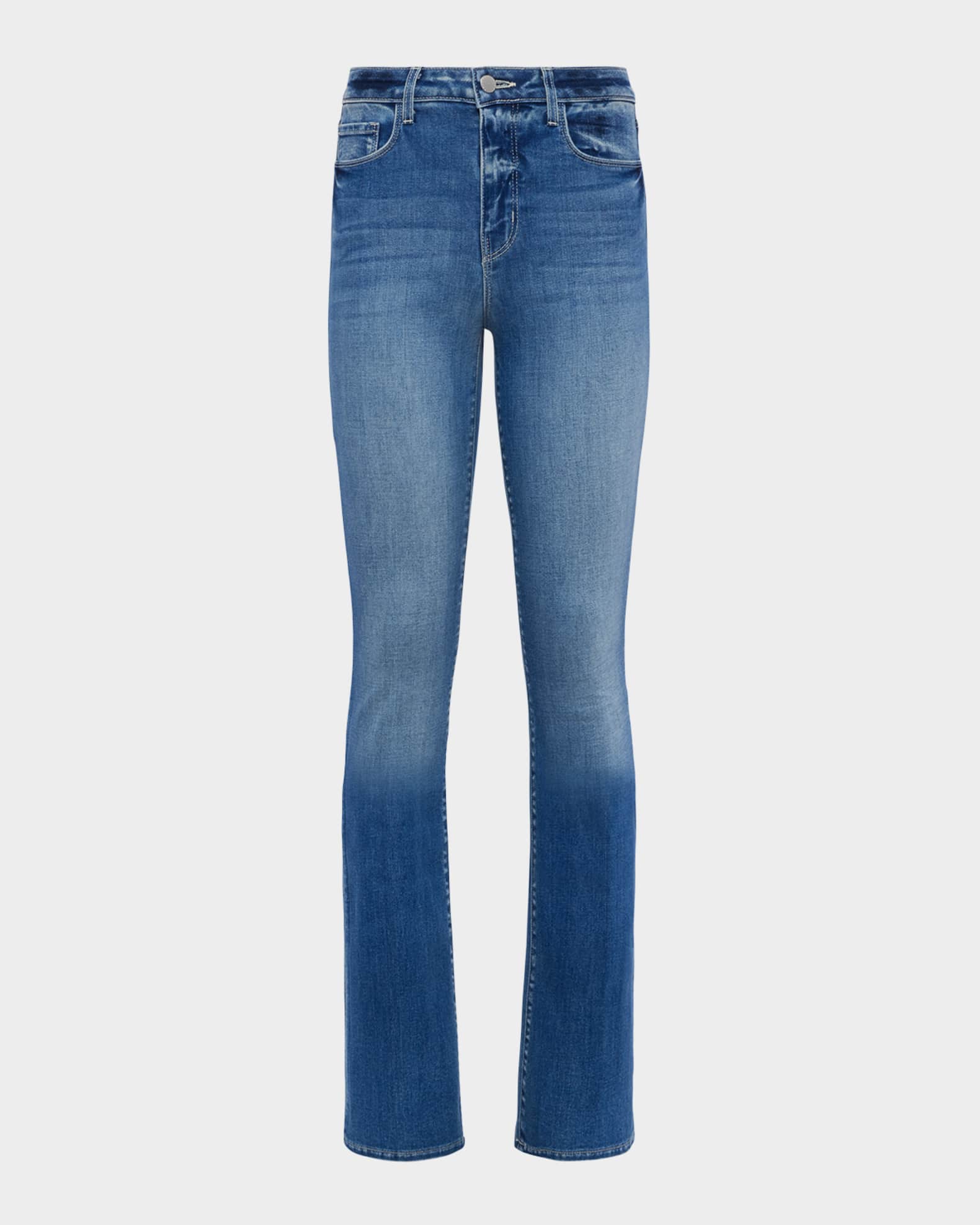 Selma High-Rise Sleek Baby Boot Jeans 0