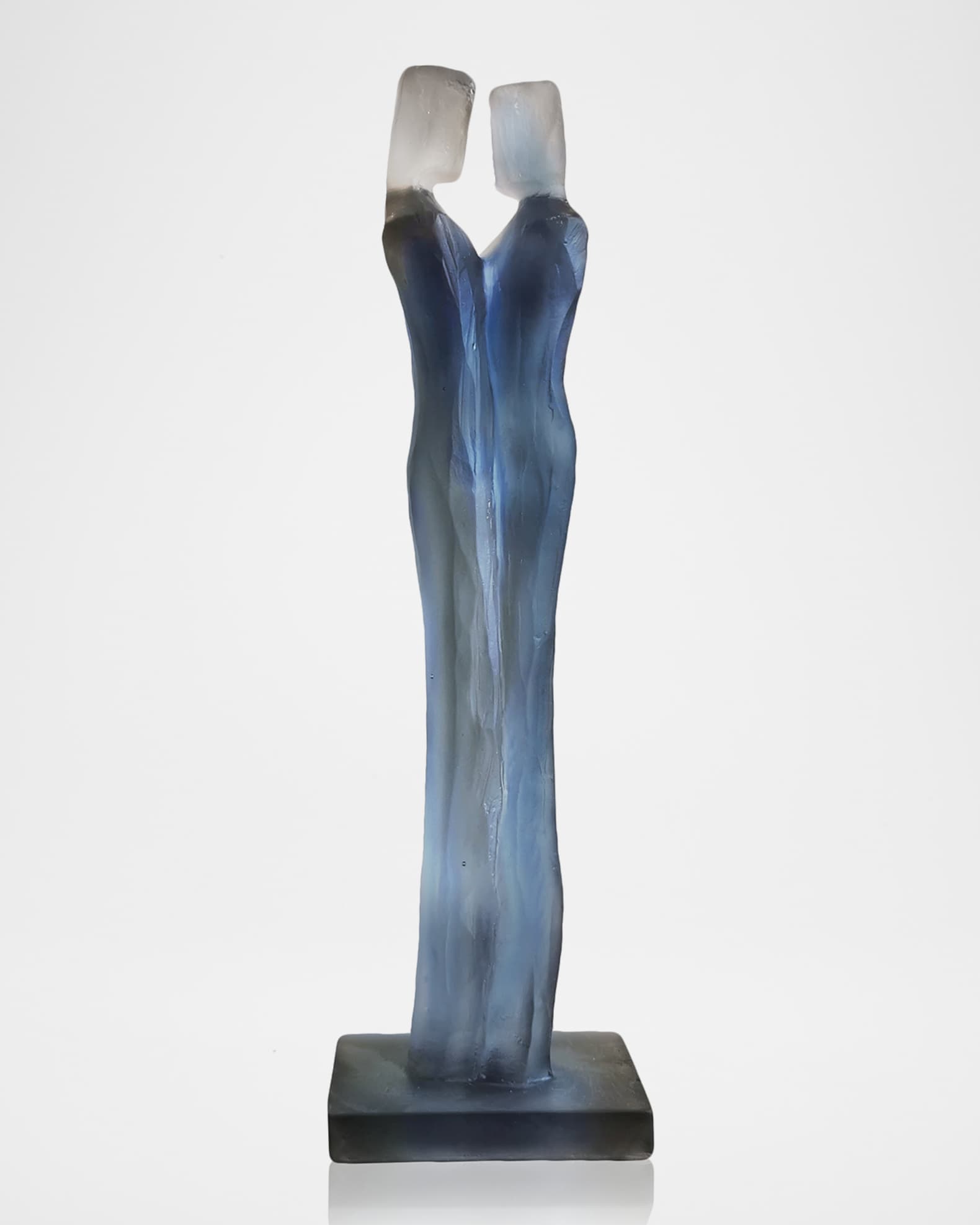 Daum "Evidence" Crystal Sculpture by Laurence Bonnel Neiman Marcus