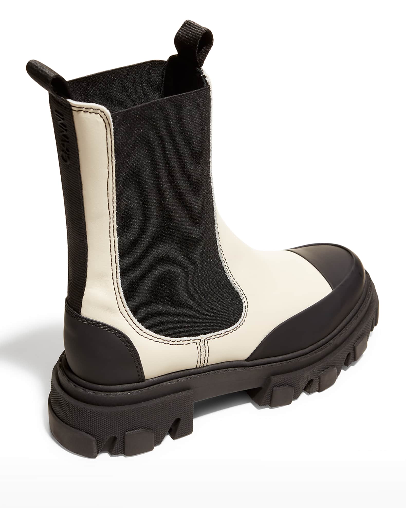 rubber sole chelsea boots womens