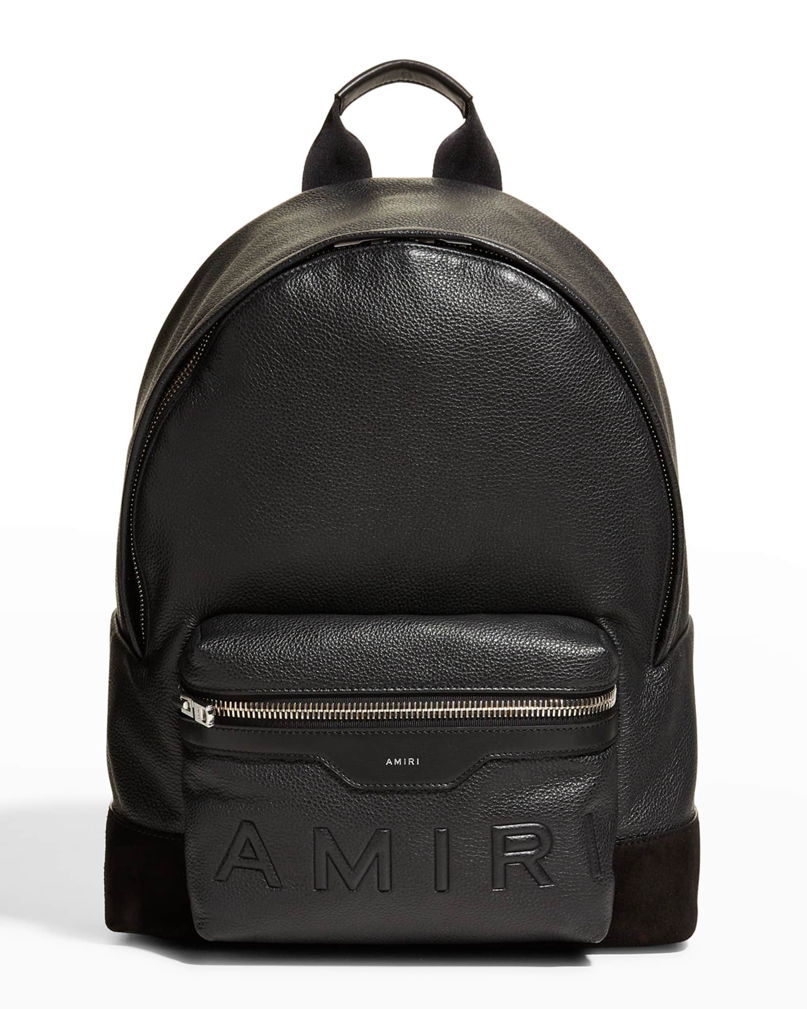 Amiri Men's Embossed Leather Backpack Neiman Marcus