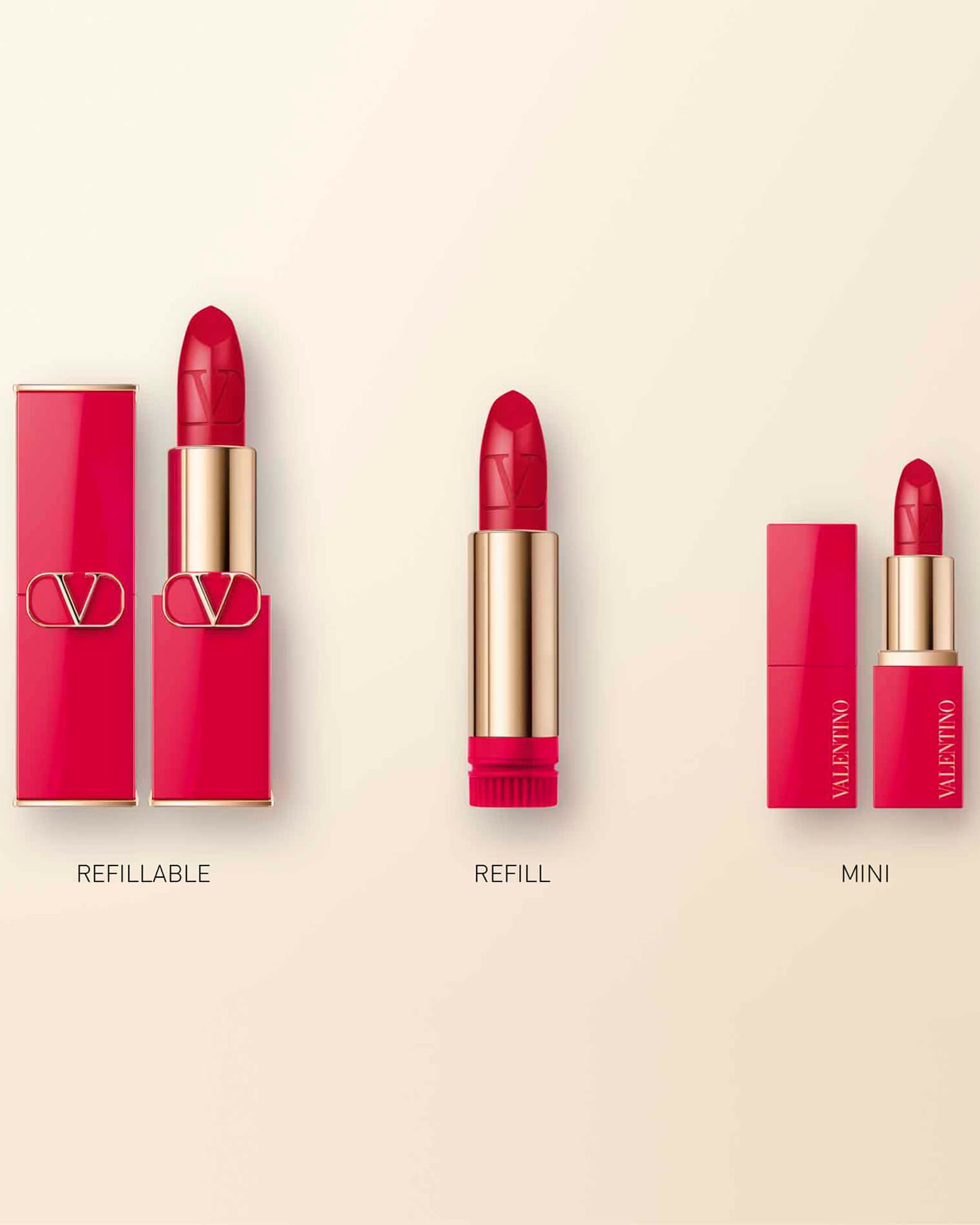 Valentino Rosso Valentino Mini Lipstick | Neiman Marcus