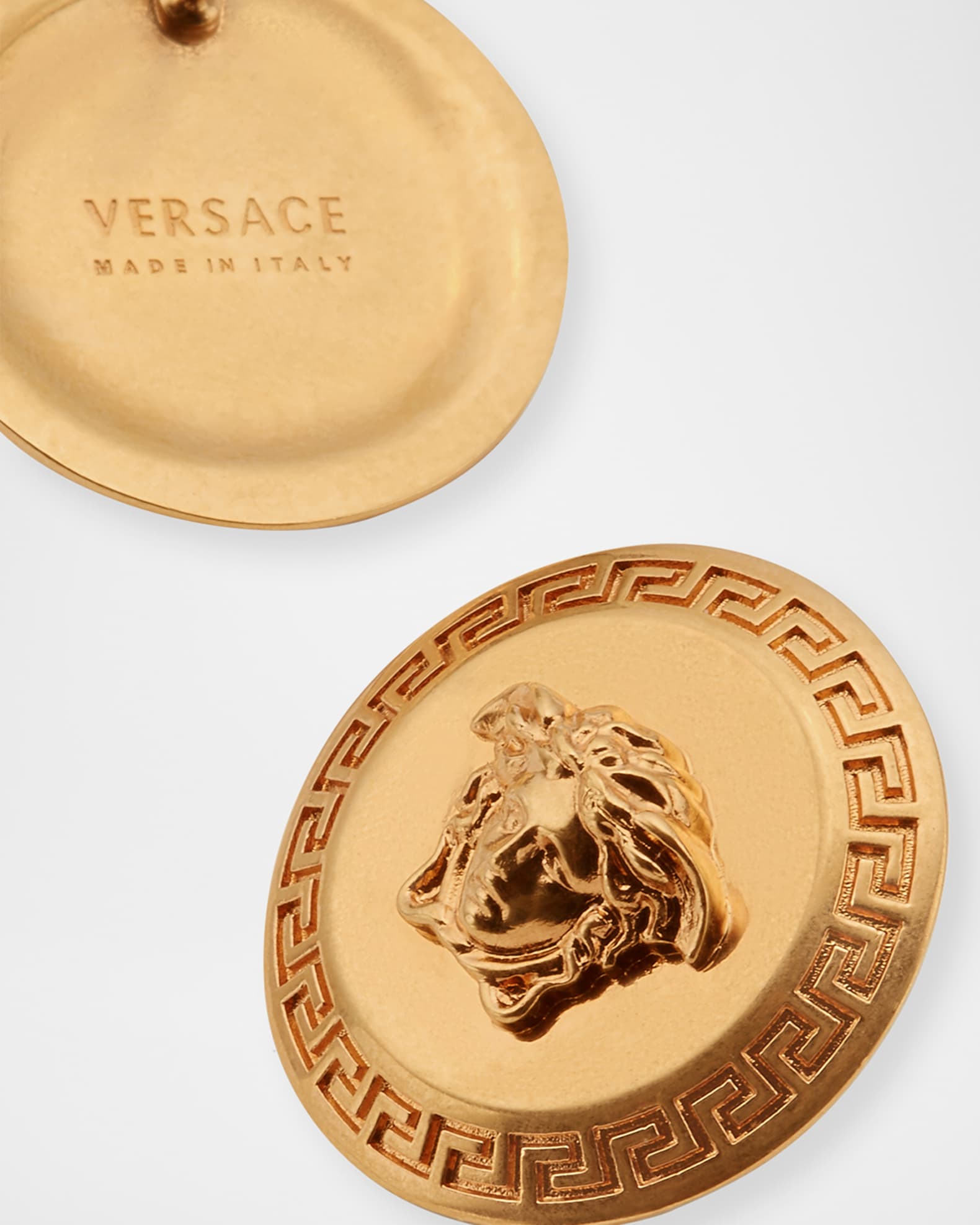 Versace Tribute Loop Earrings | Neiman Marcus