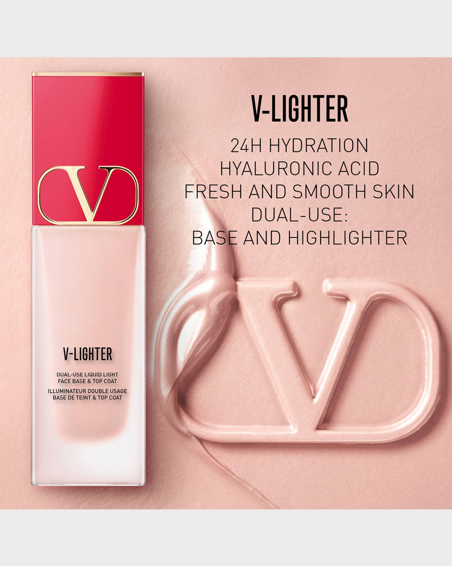 Valentino Lighter Face Primer and Highlighter