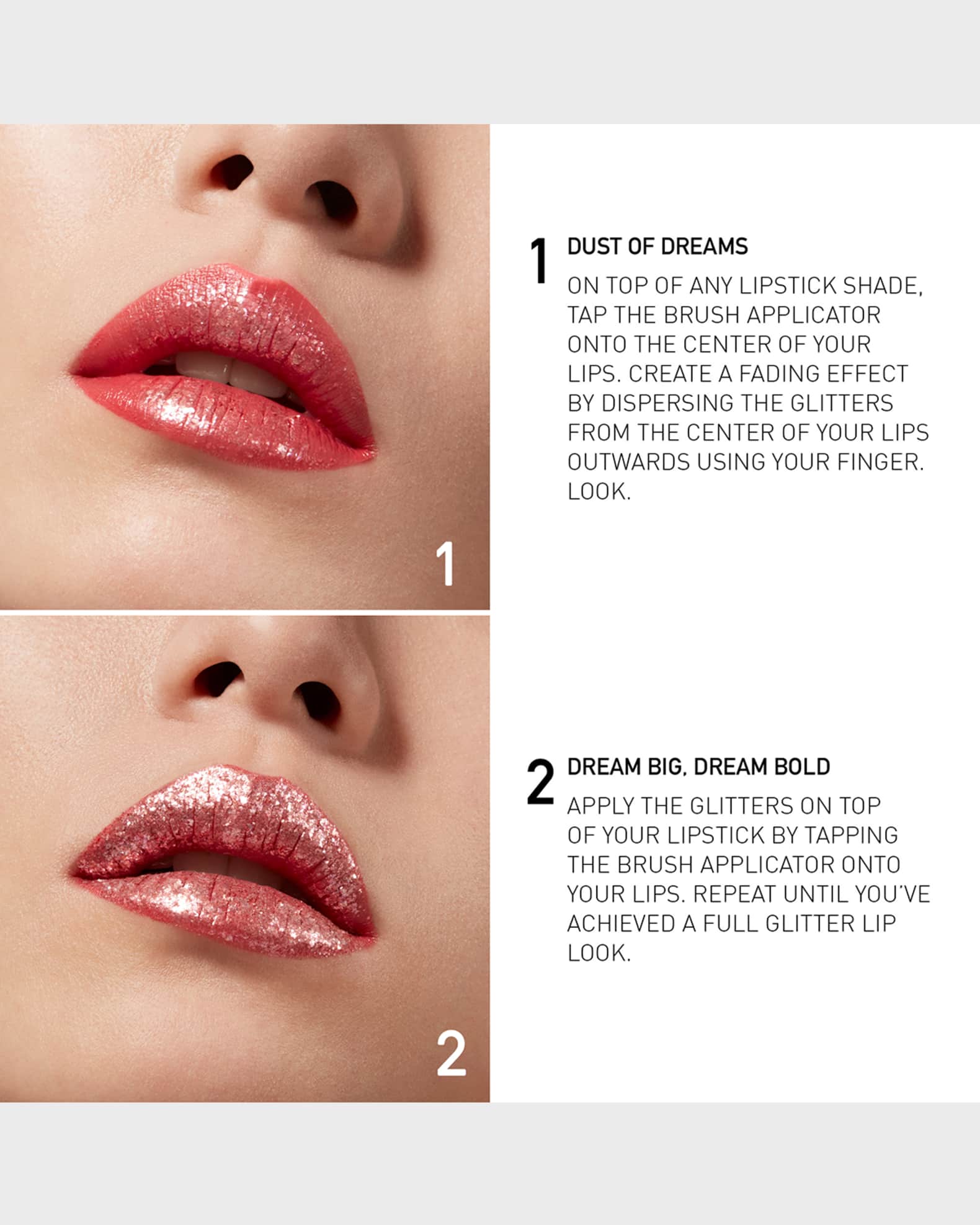 Valentino Dreamdust Lip and Cheek Loose Glitter Makeup | Neiman Marcus