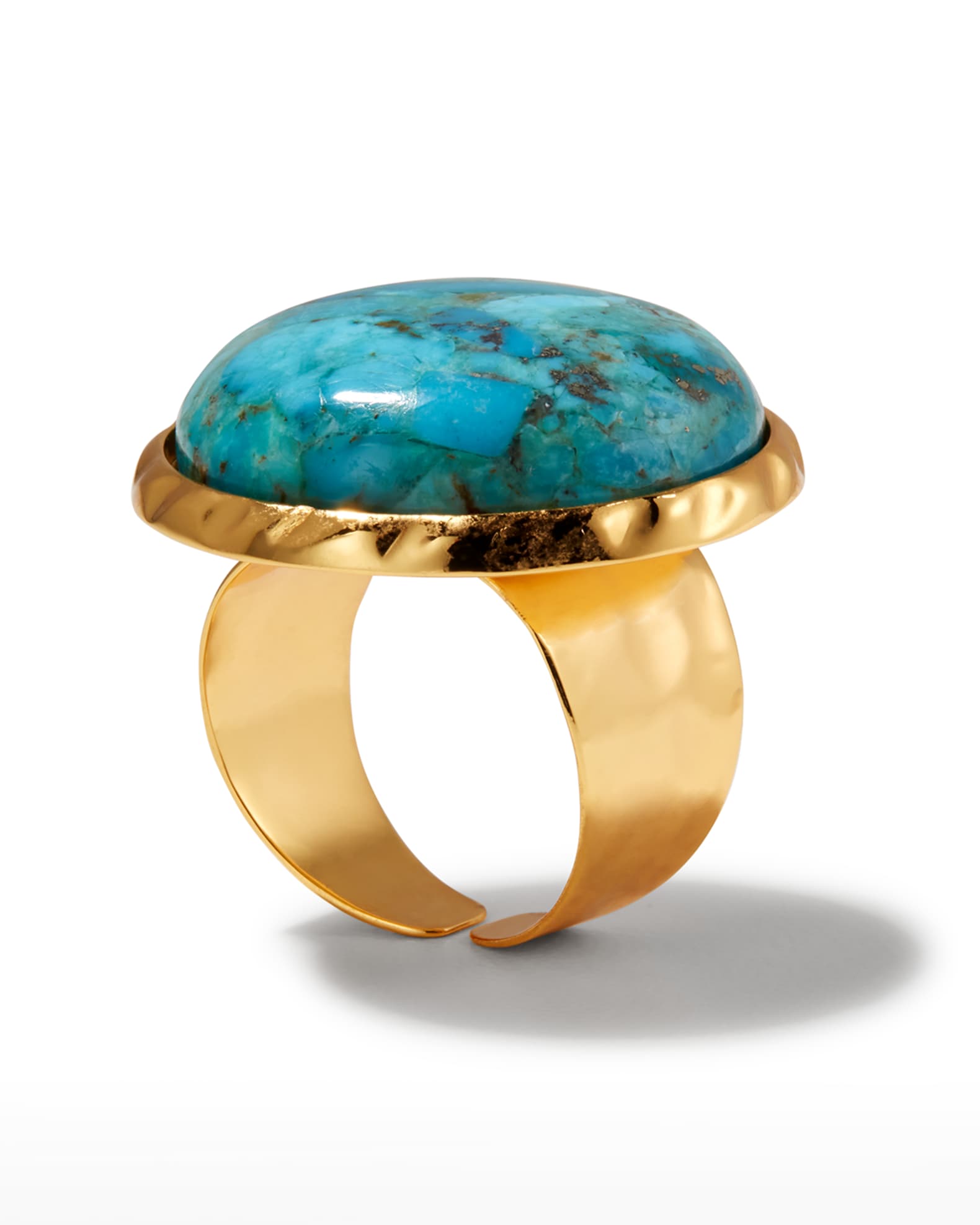 NEST Jewelry Turquoise Adjustable Statement Ring Neiman Marcus