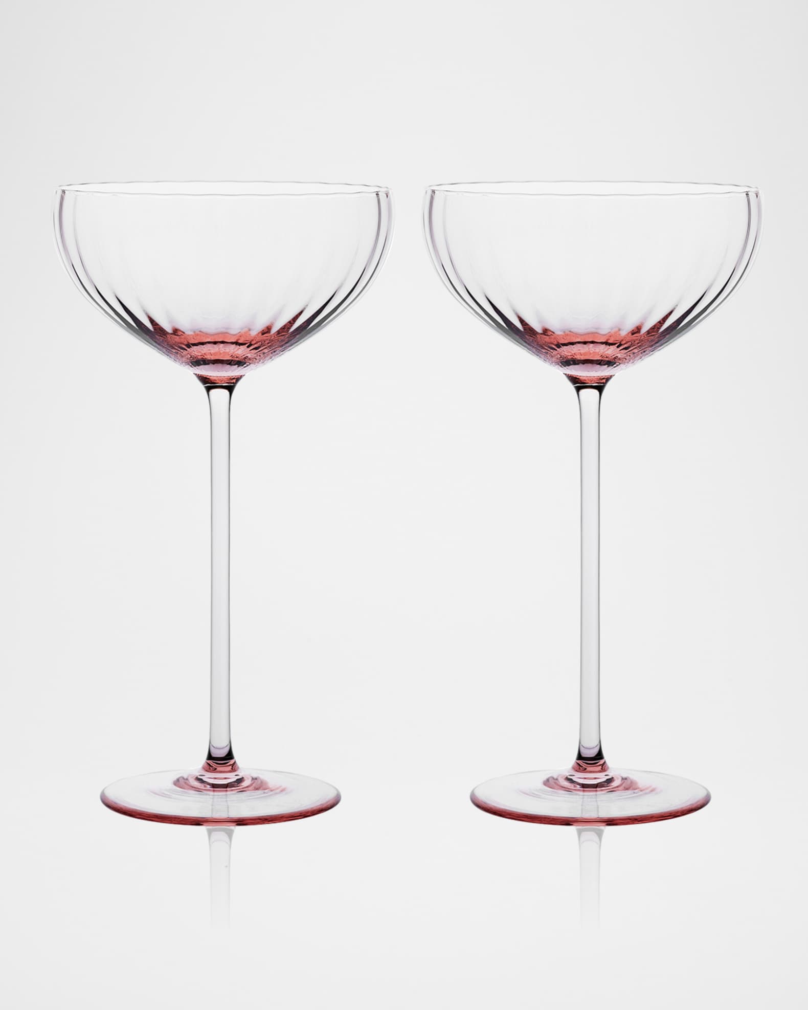 Caskata Quinn Coupe Glasses, Set of 2