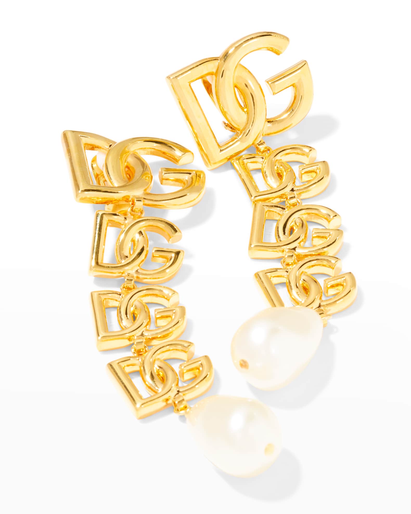 Dolce & Gabbana Women Dg Logo Long Earrings