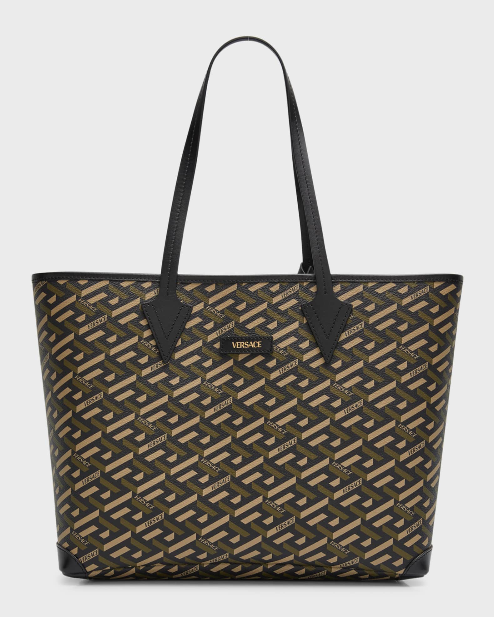 Versace Greca Signature Tote Bag Neiman Marcus