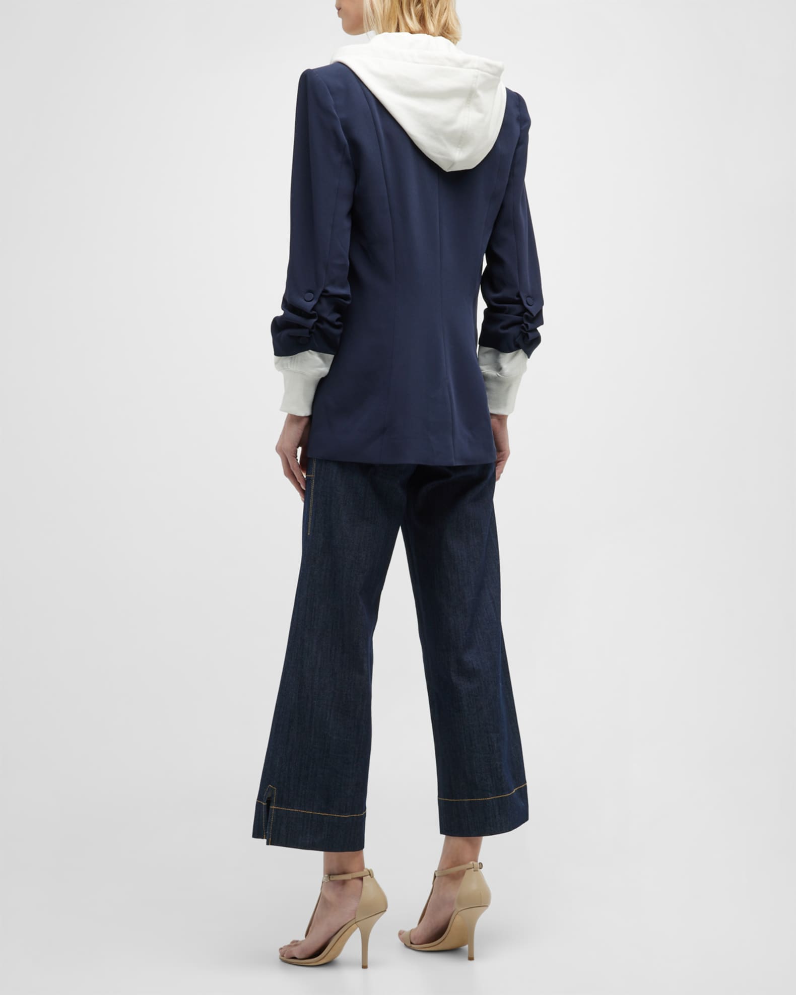 Cinq a Sept Hooded Khloe Jacket | Neiman Marcus Cinq a Sept Hooded Khloe Jacket | Neiman Marcus