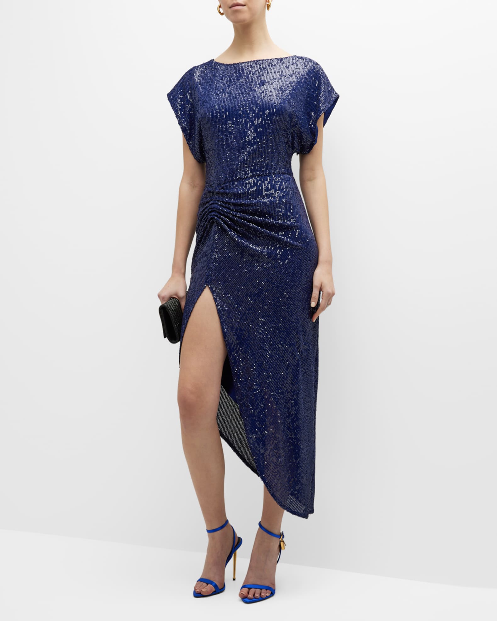 In the party mood with Another version, the sequins in this rich