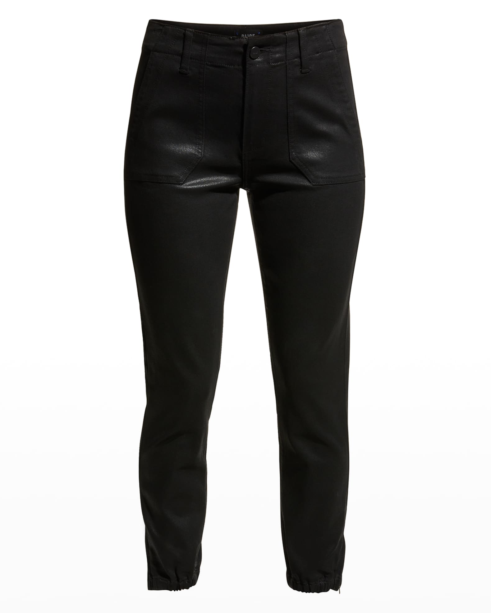 PAIGE Mayslie Coated Joggers Neiman Marcus