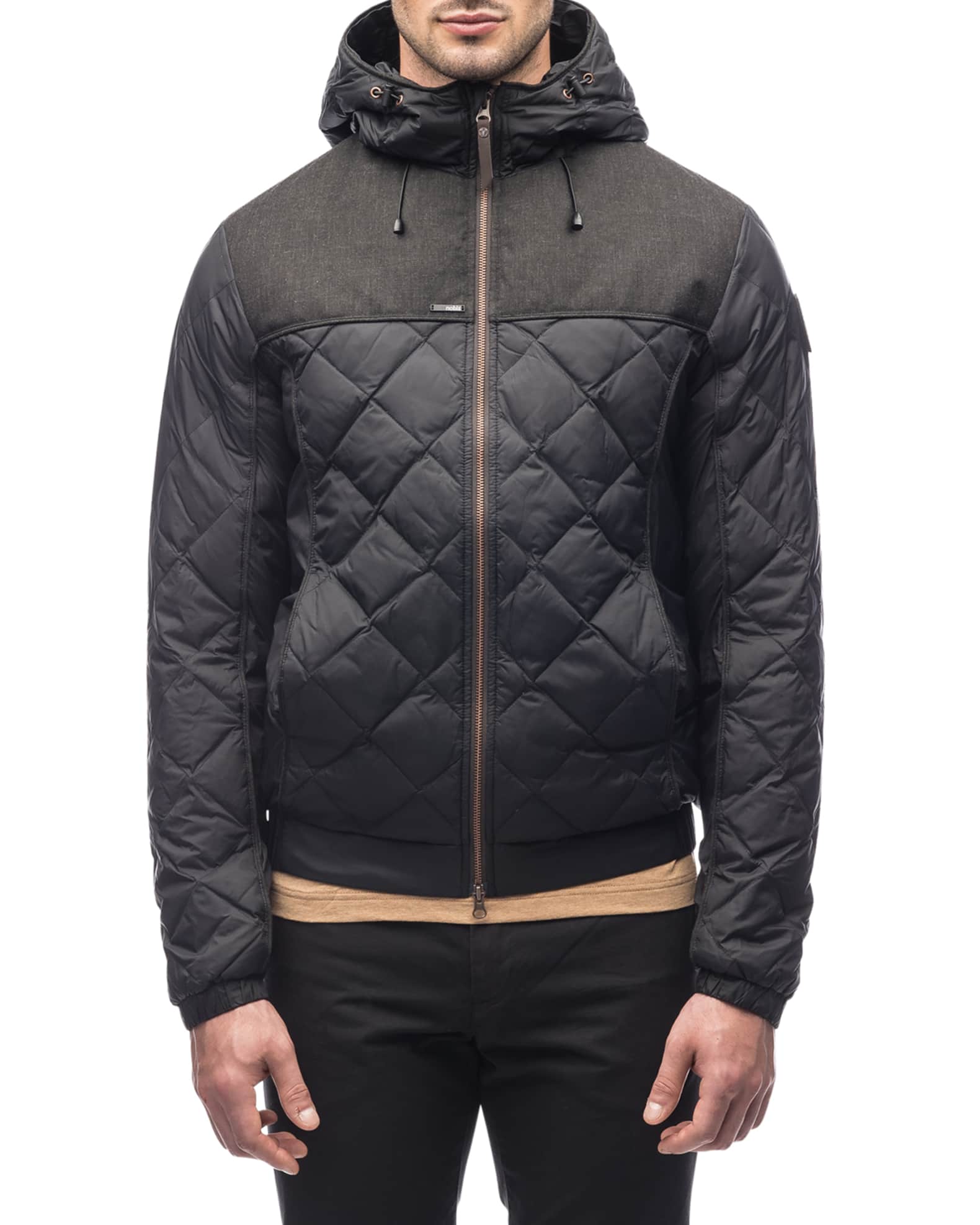 Nobis Men's Elroy Quilted Down Jacket Neiman Marcus
