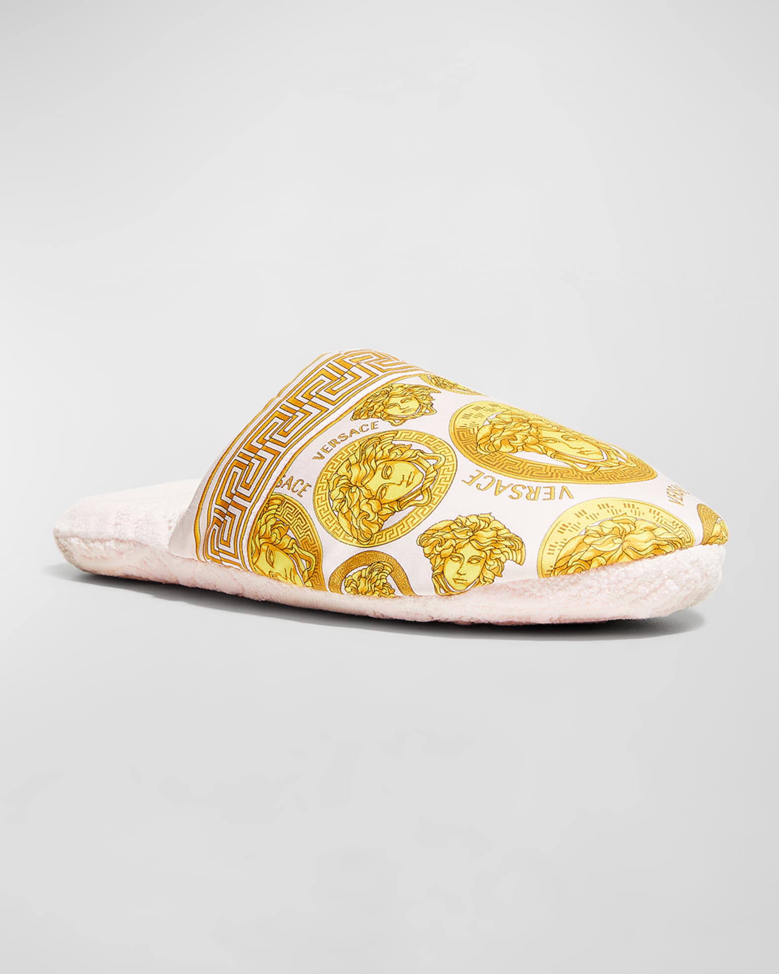 Versace Medusa Amplified Slippers | Neiman Marcus