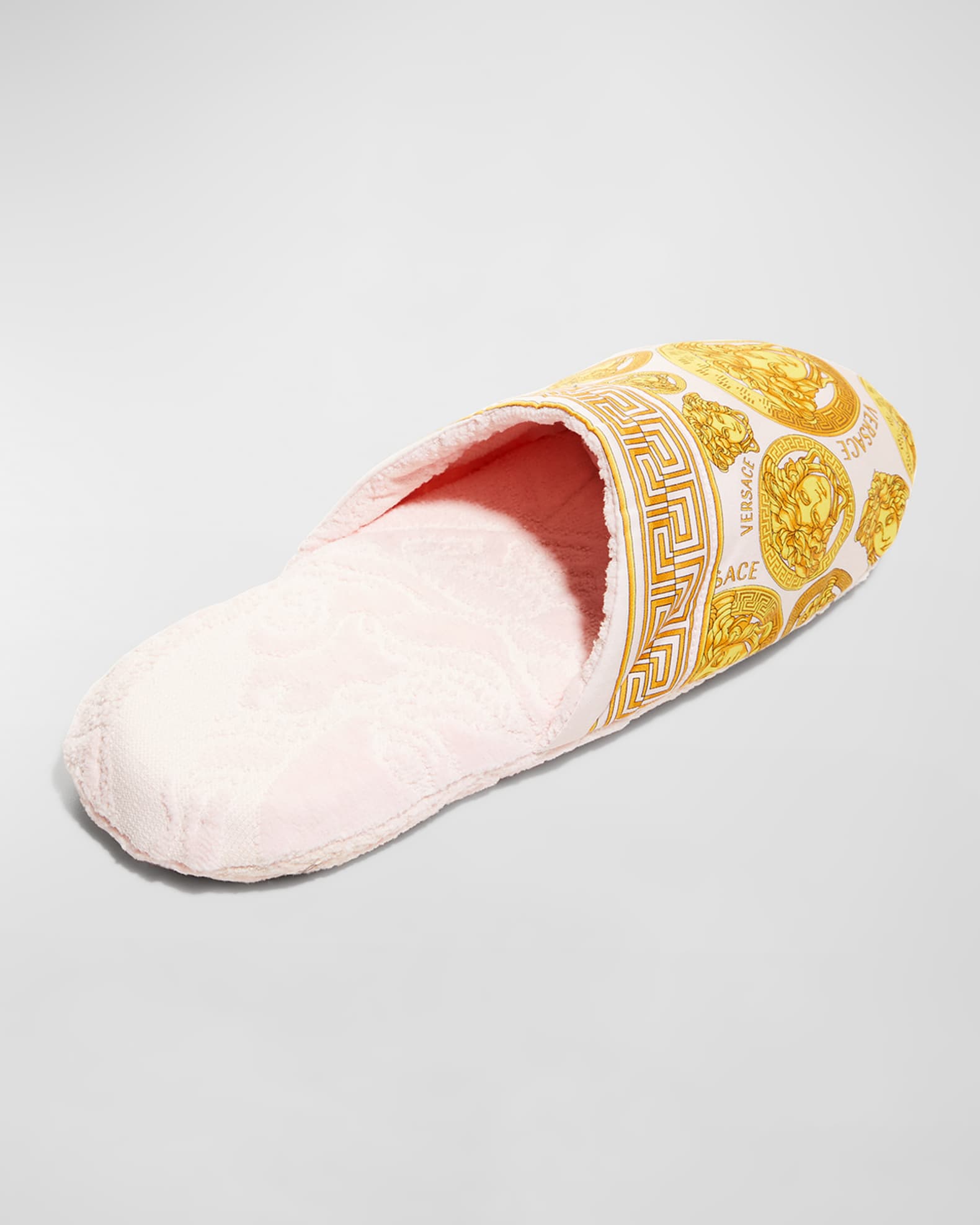 Versace Medusa Amplified Slippers Neiman Marcus