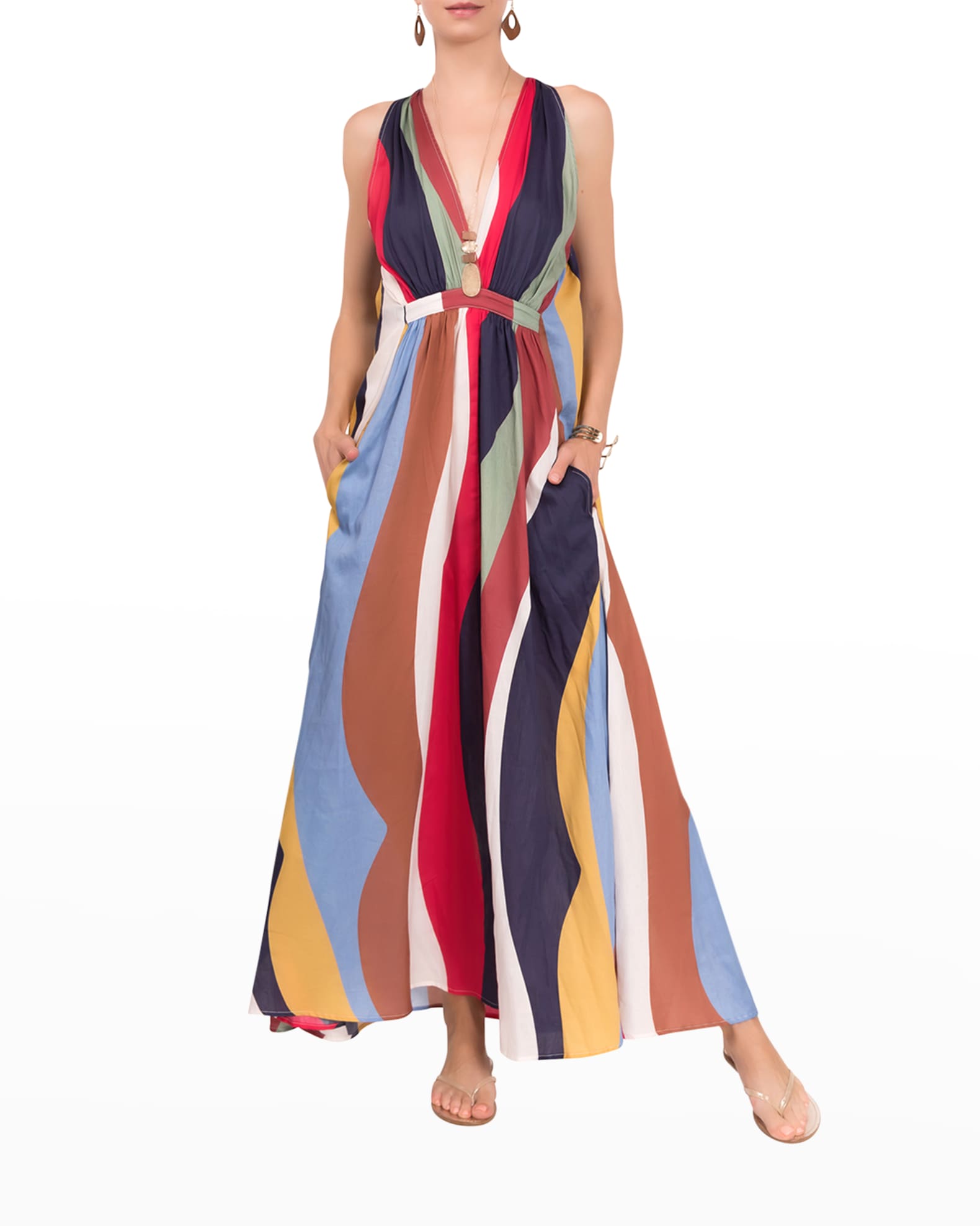 Everyday Ritual Helene Maxi Caftan Dress Neiman Marcus