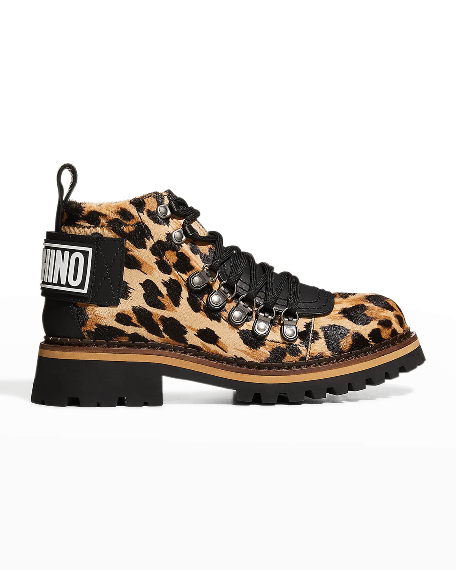 leopard bootie sneakers
