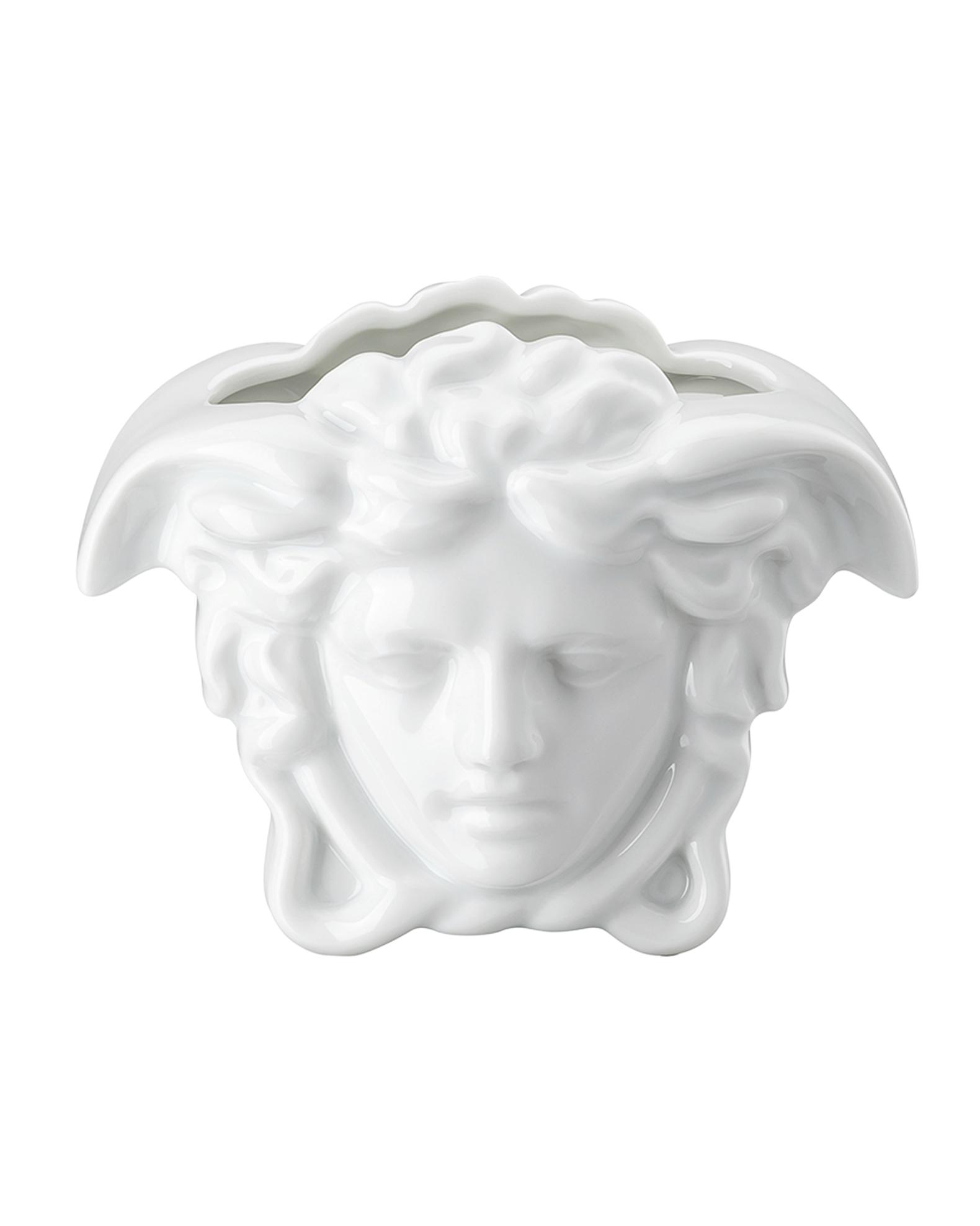 Medusa Grande Vase in White
