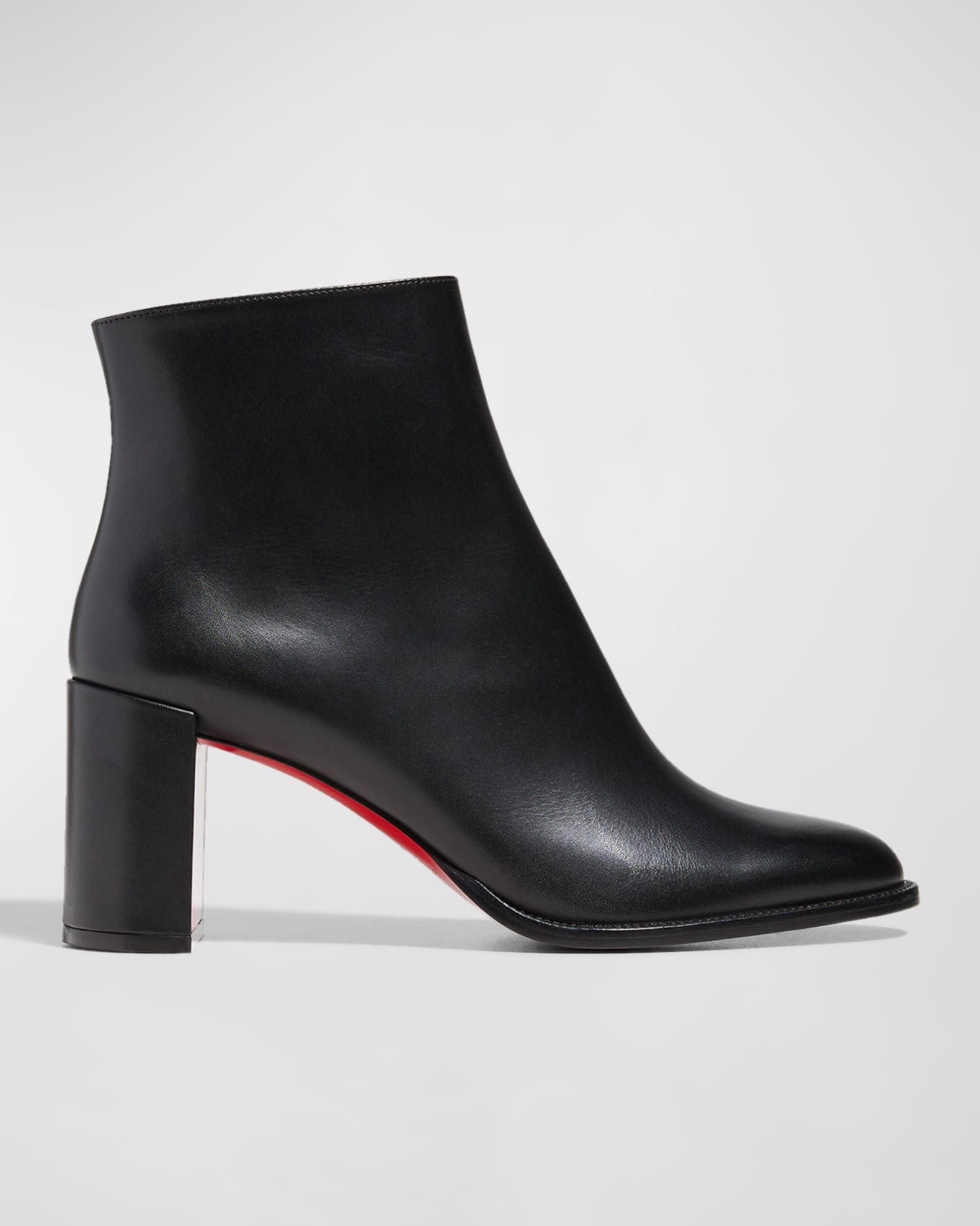 Christian Louboutin Zipper Platform Booties