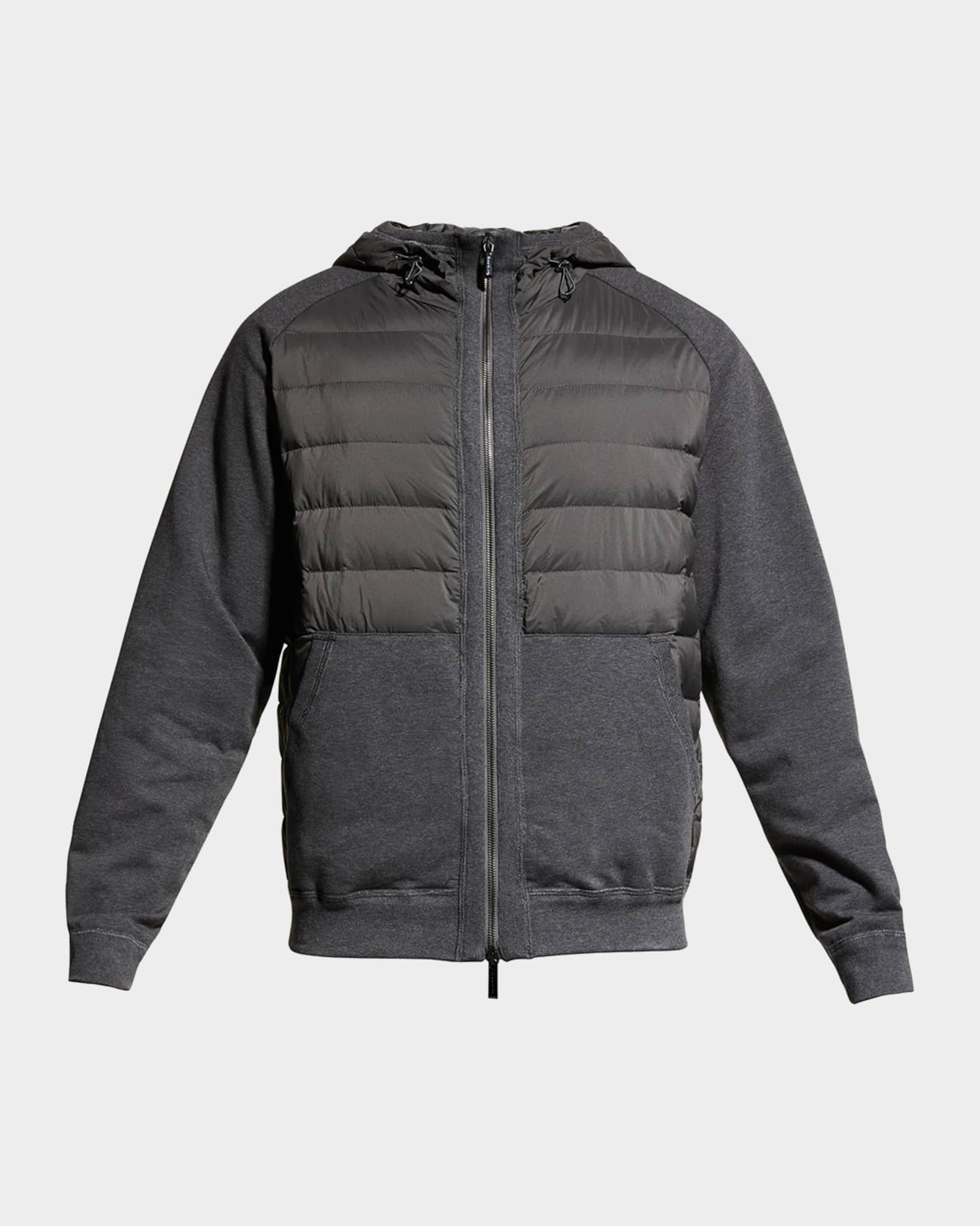 Moorer Men s Padded Knit Track Jacket