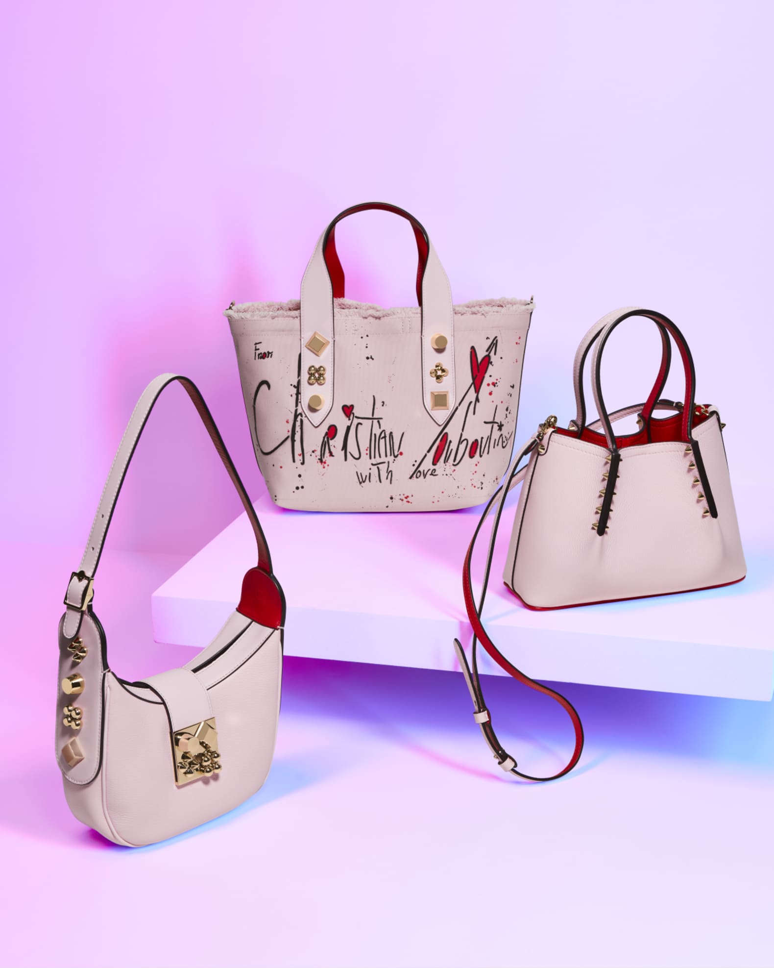 Mini Cabarock Printed Leather Bag
