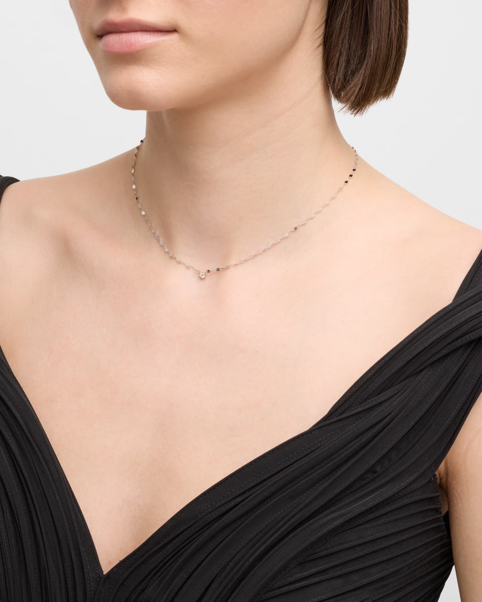 14K Gold Diamond Necklace 1