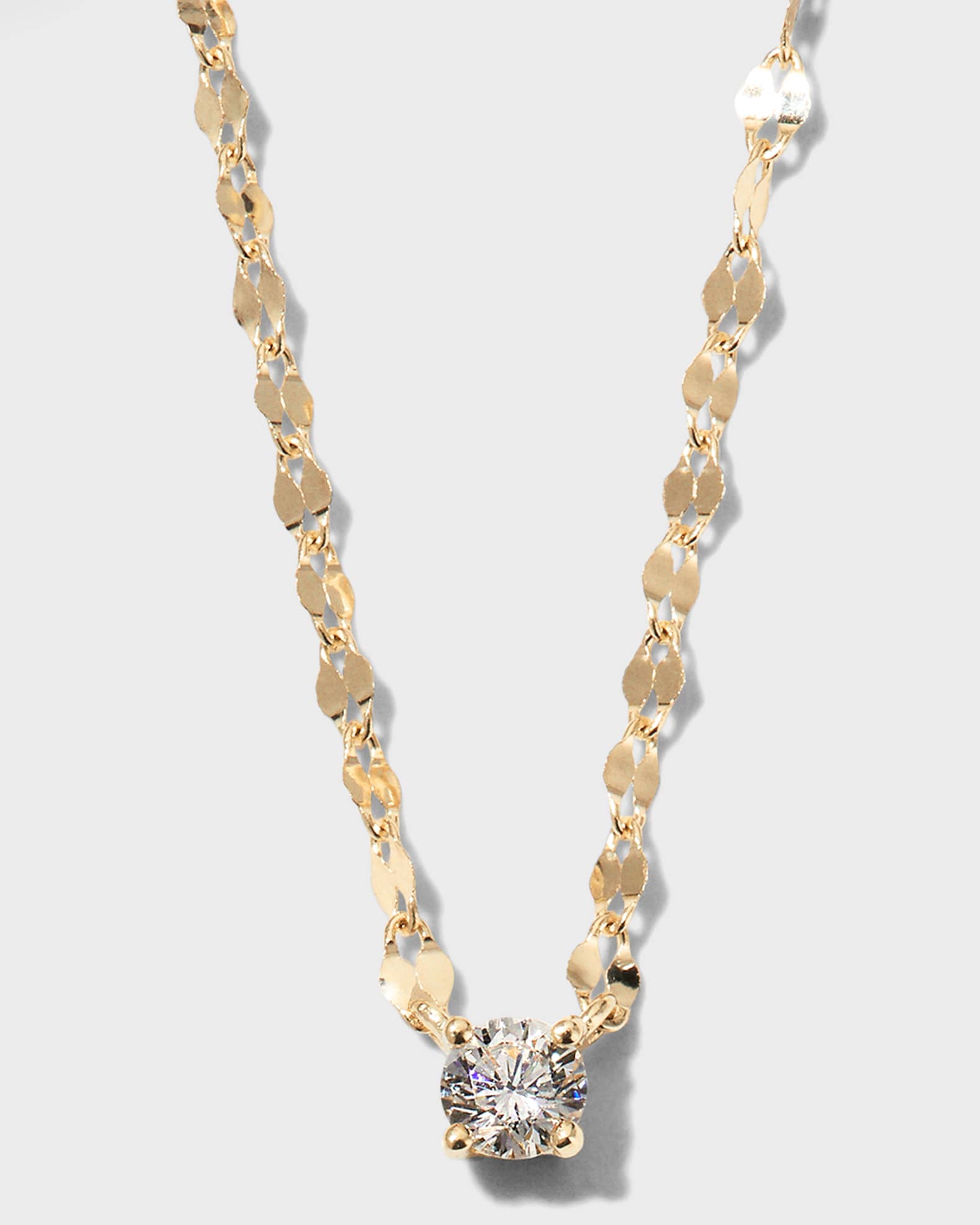 14K Gold Diamond Necklace 0