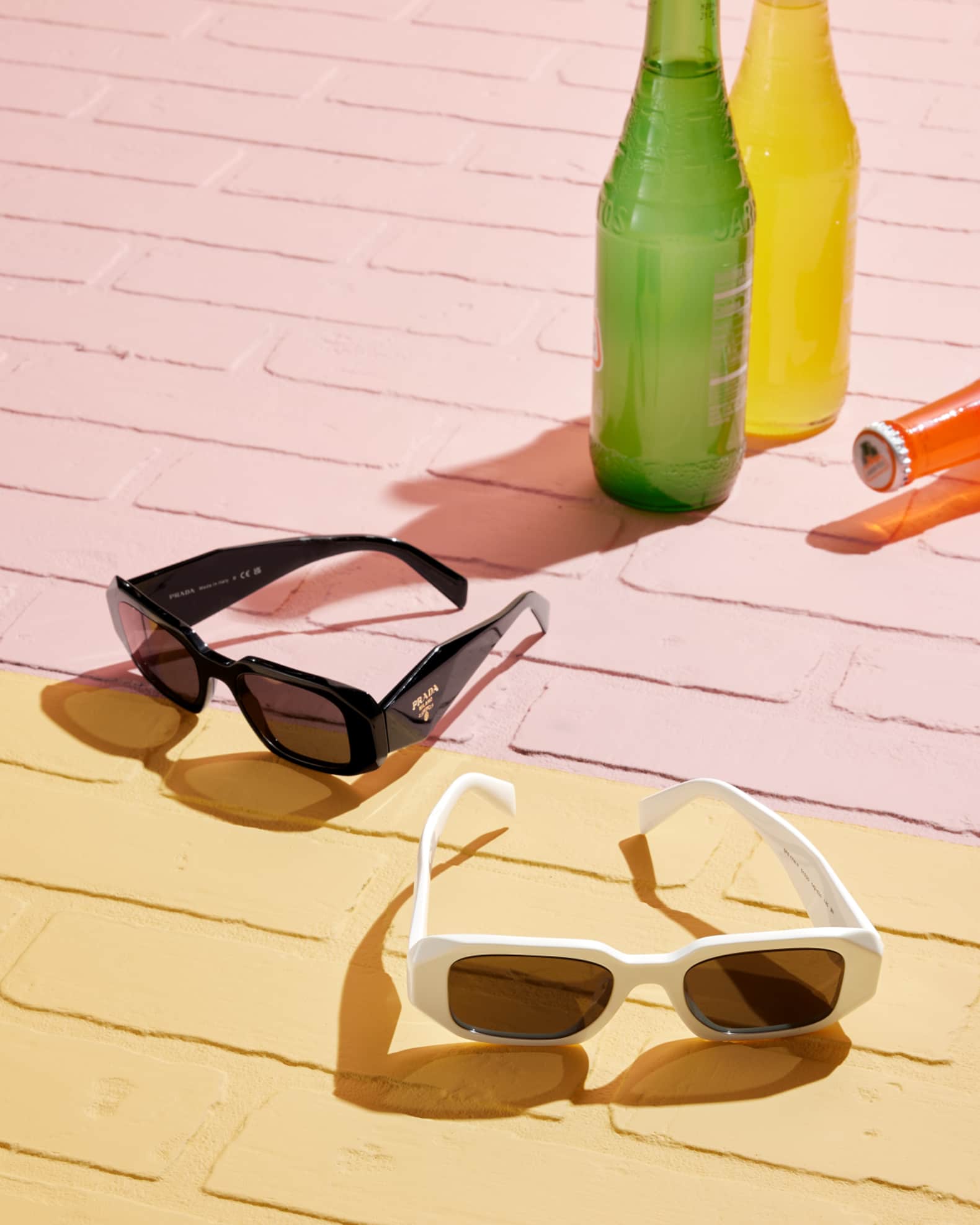 プラダ Prada Eyewear Acetate Sunglasses Prada PR 28ZS 14L09Z Sunglasses - US