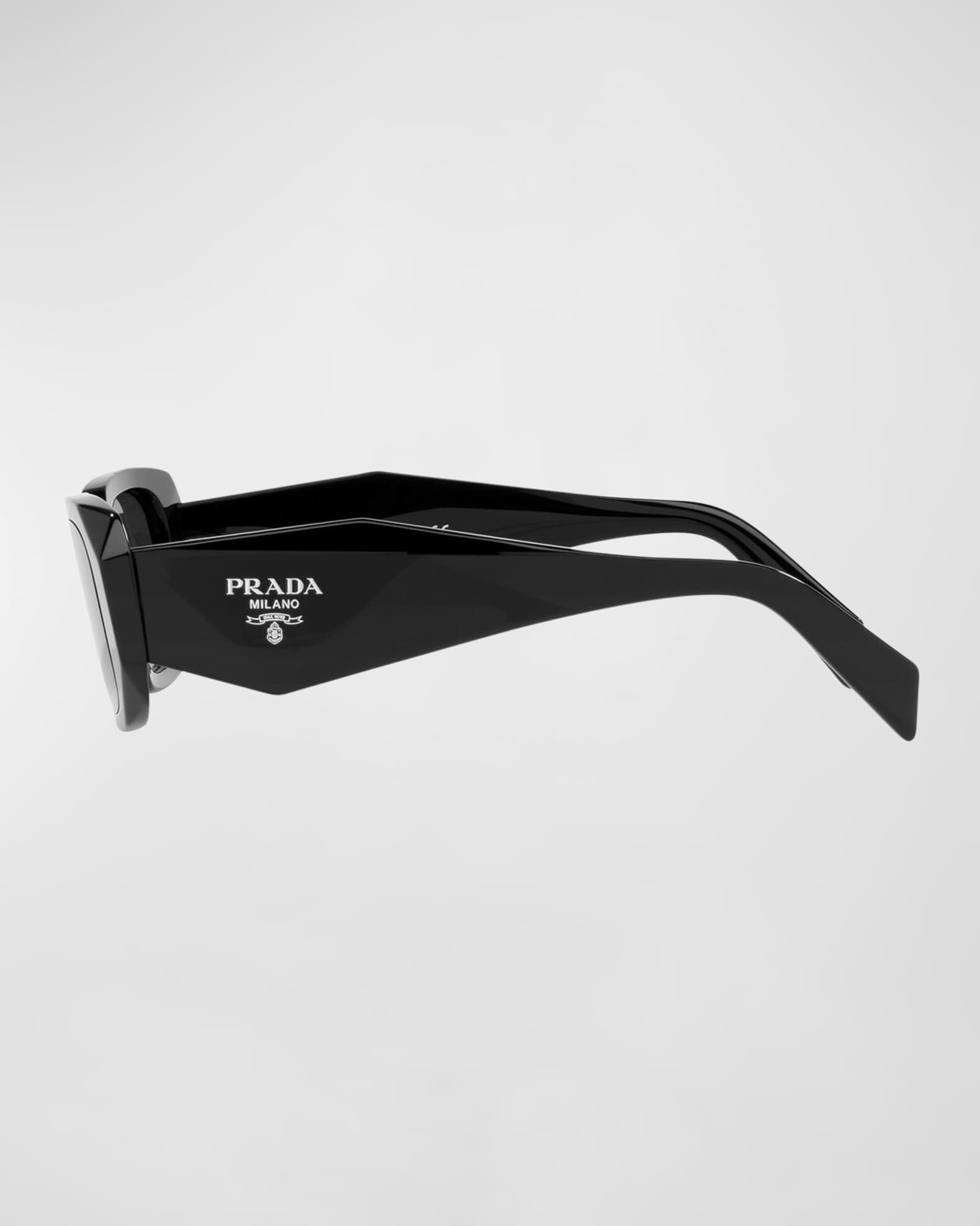 Geometric Rectangle Acetate Sunglasses 1