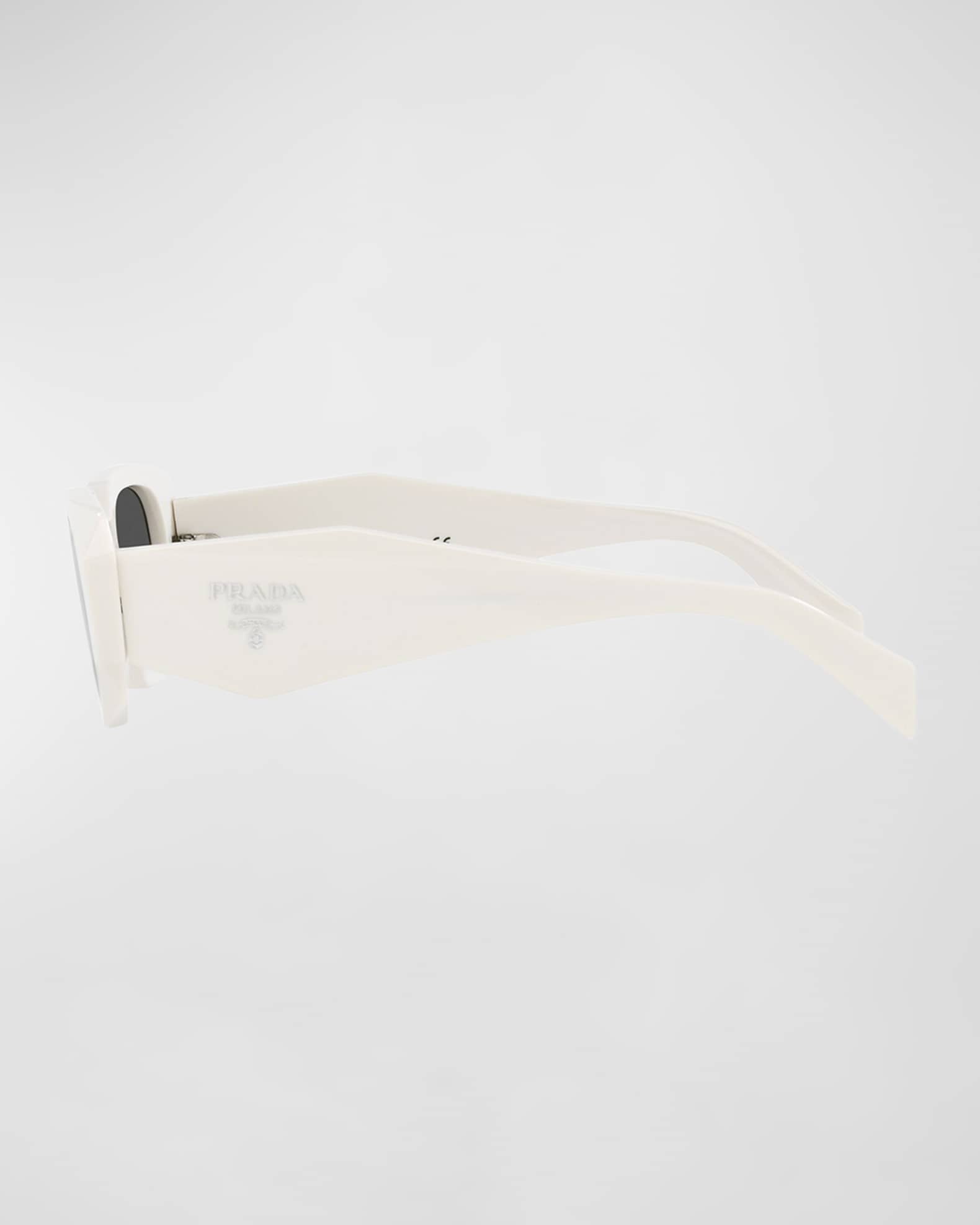 Geometric Rectangle Acetate Sunglasses 1