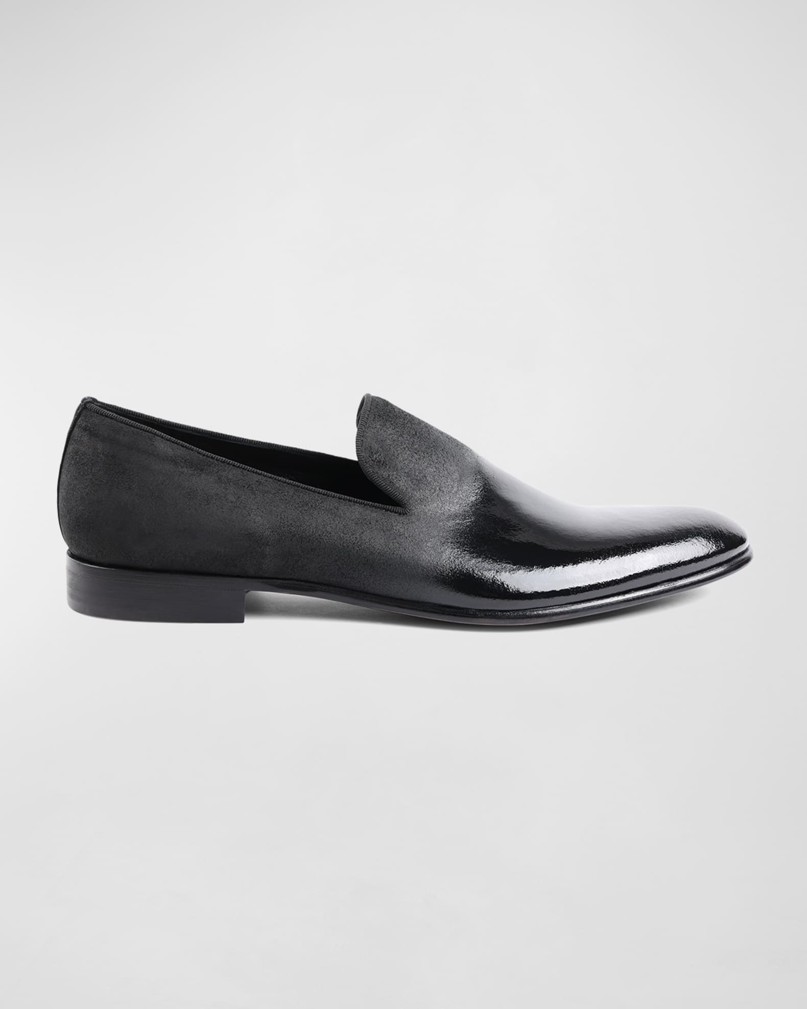 Mens leather smoking slippers shop