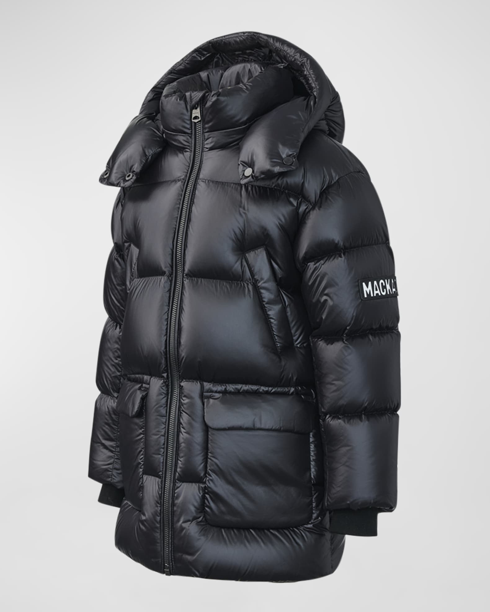 Kid s Kennie Puffer Hooded Parker Neiman Marcus
